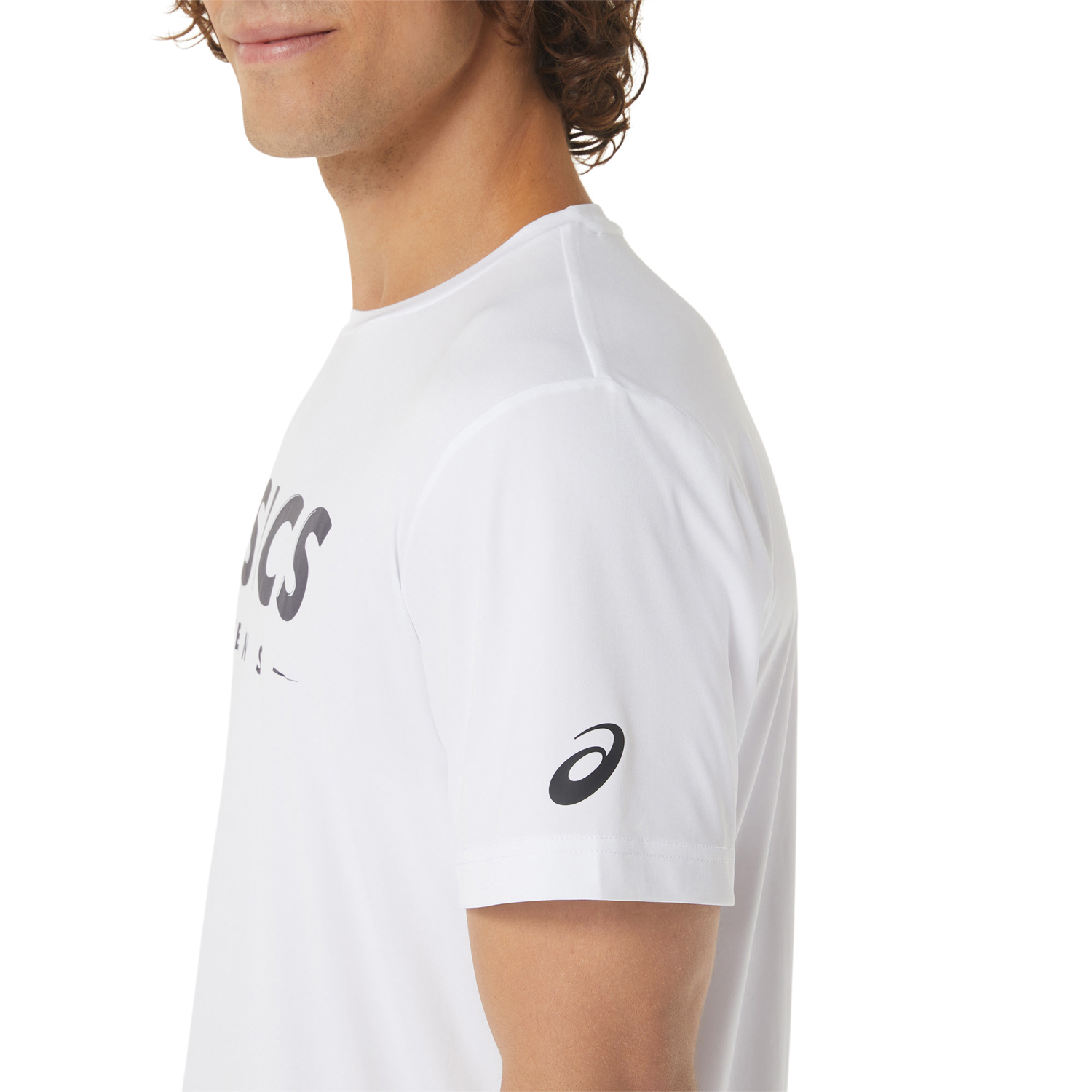 Asics Court Graphic Camiseta - Brilliant White