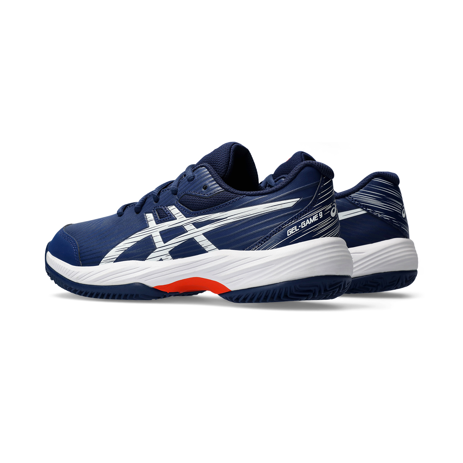 Asics Gel Game 9 GS Clay/OC Niños - Blue Expanse/Pure Silver