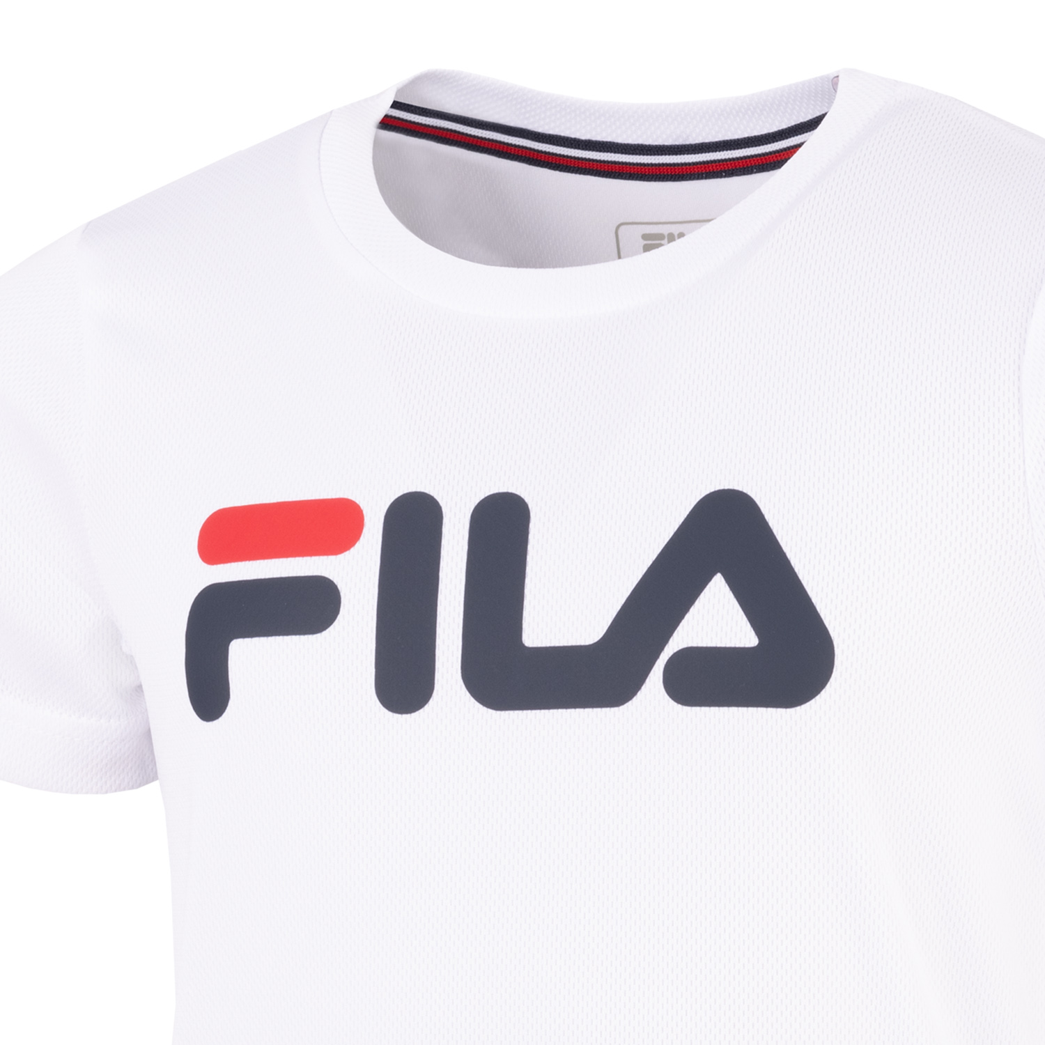 Fila Logo Camiseta Niños - White