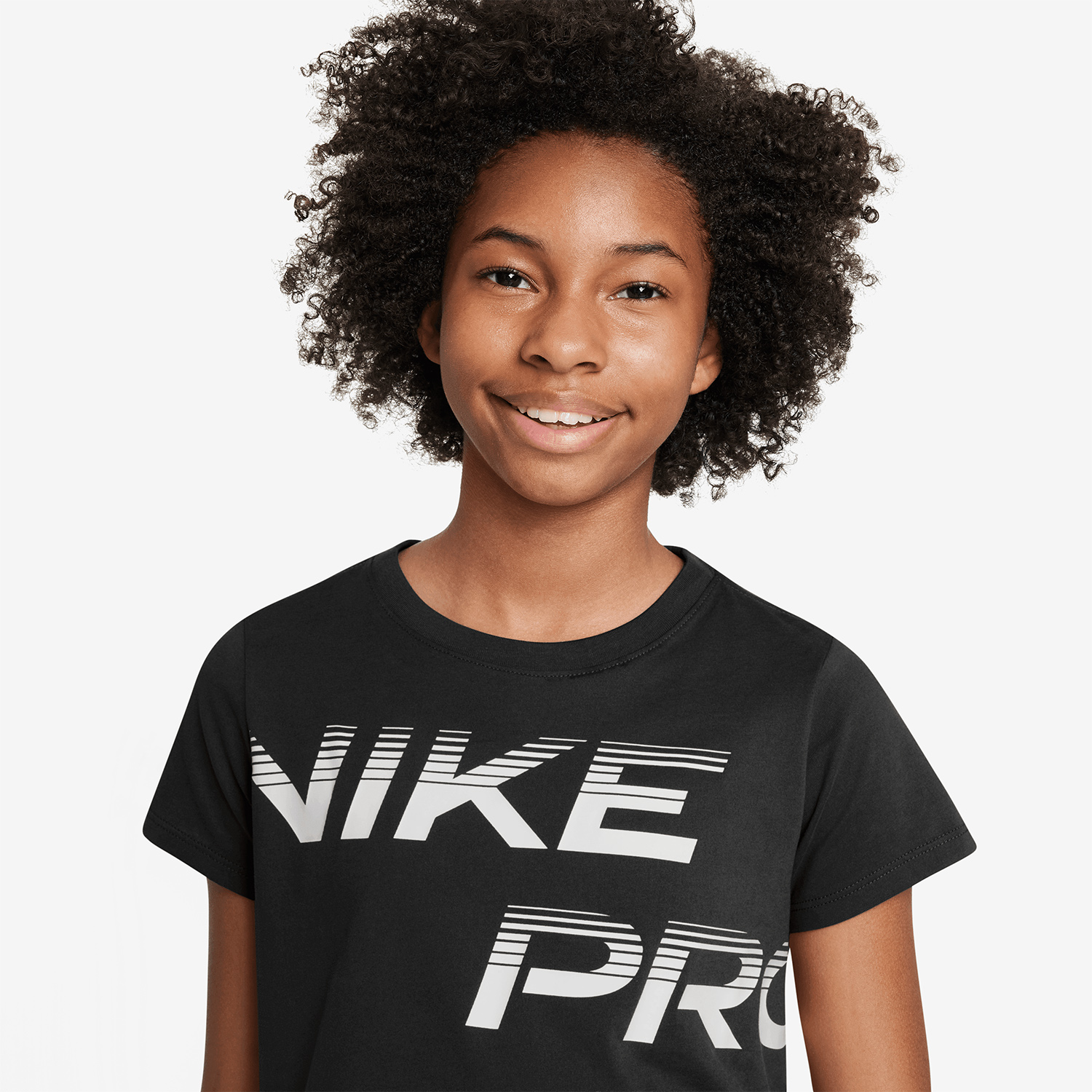 Nike Dri-FIT Essential T-Shirt Girl - Black