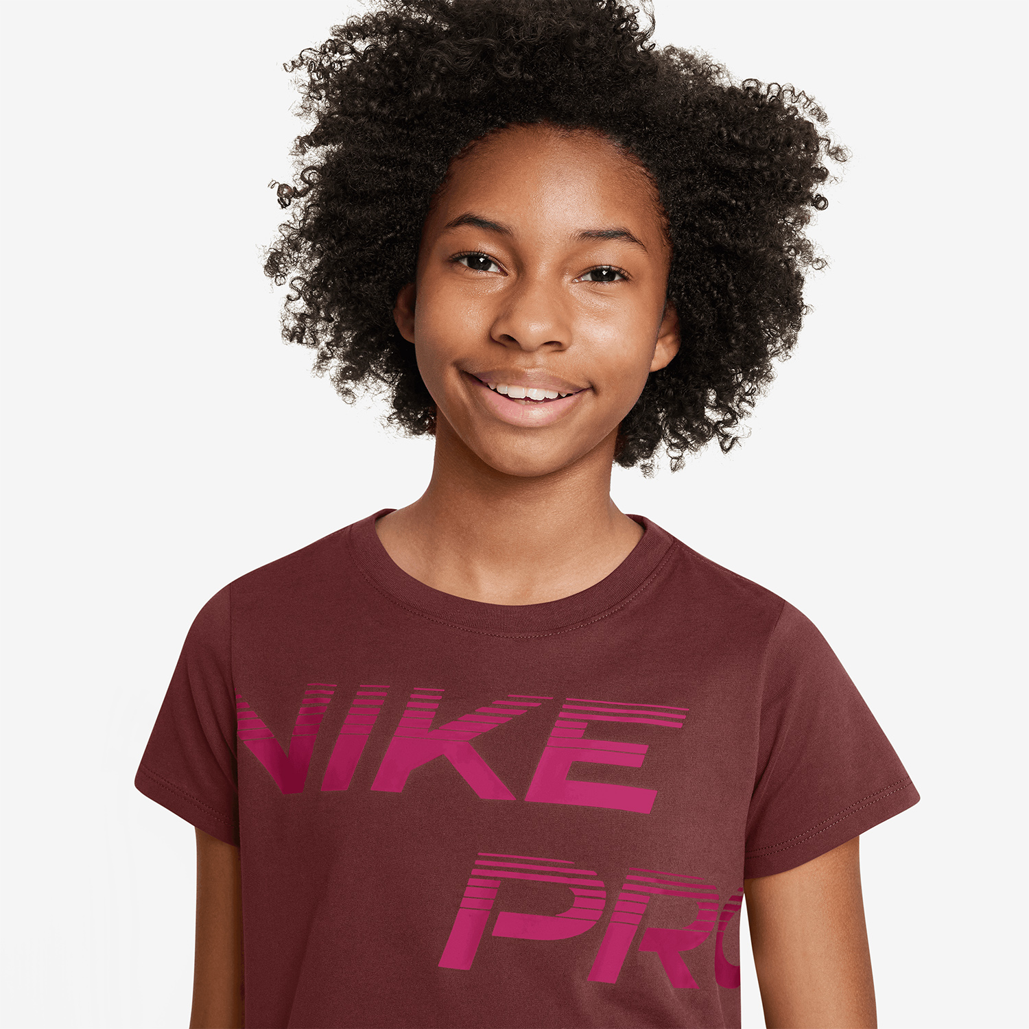 Nike Dri-FIT Essential T-Shirt Girl - Dark Team Red