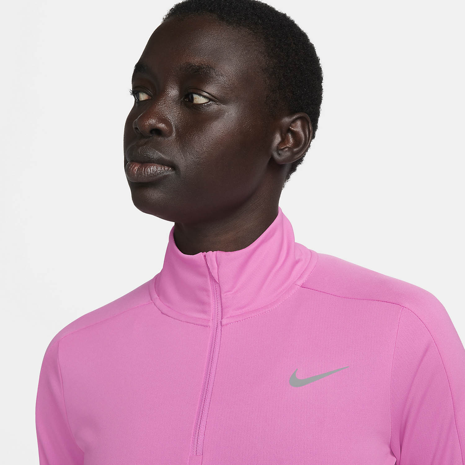 Nike Dri-FIT Pacer Camisa - Playful Pink/Reflective Silver
