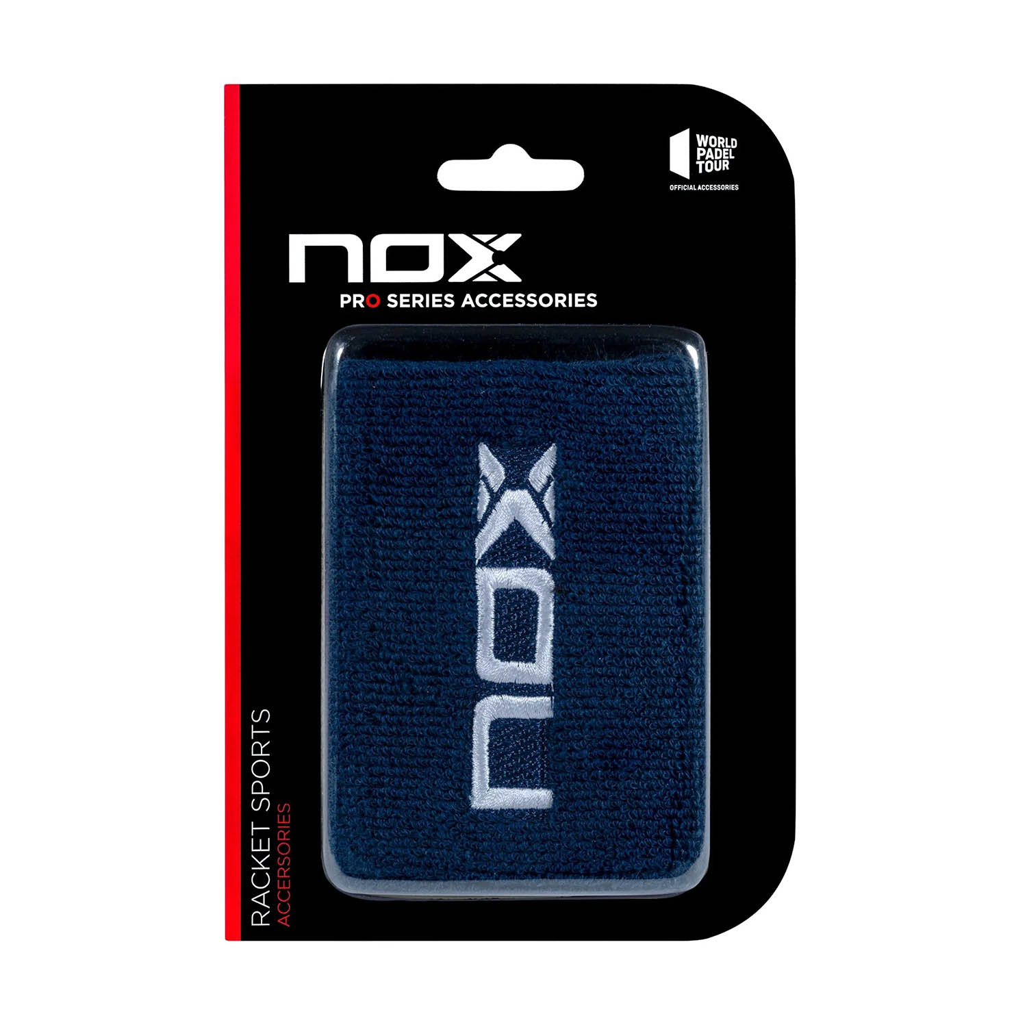 NOX Pro Wristbands - Blue/White