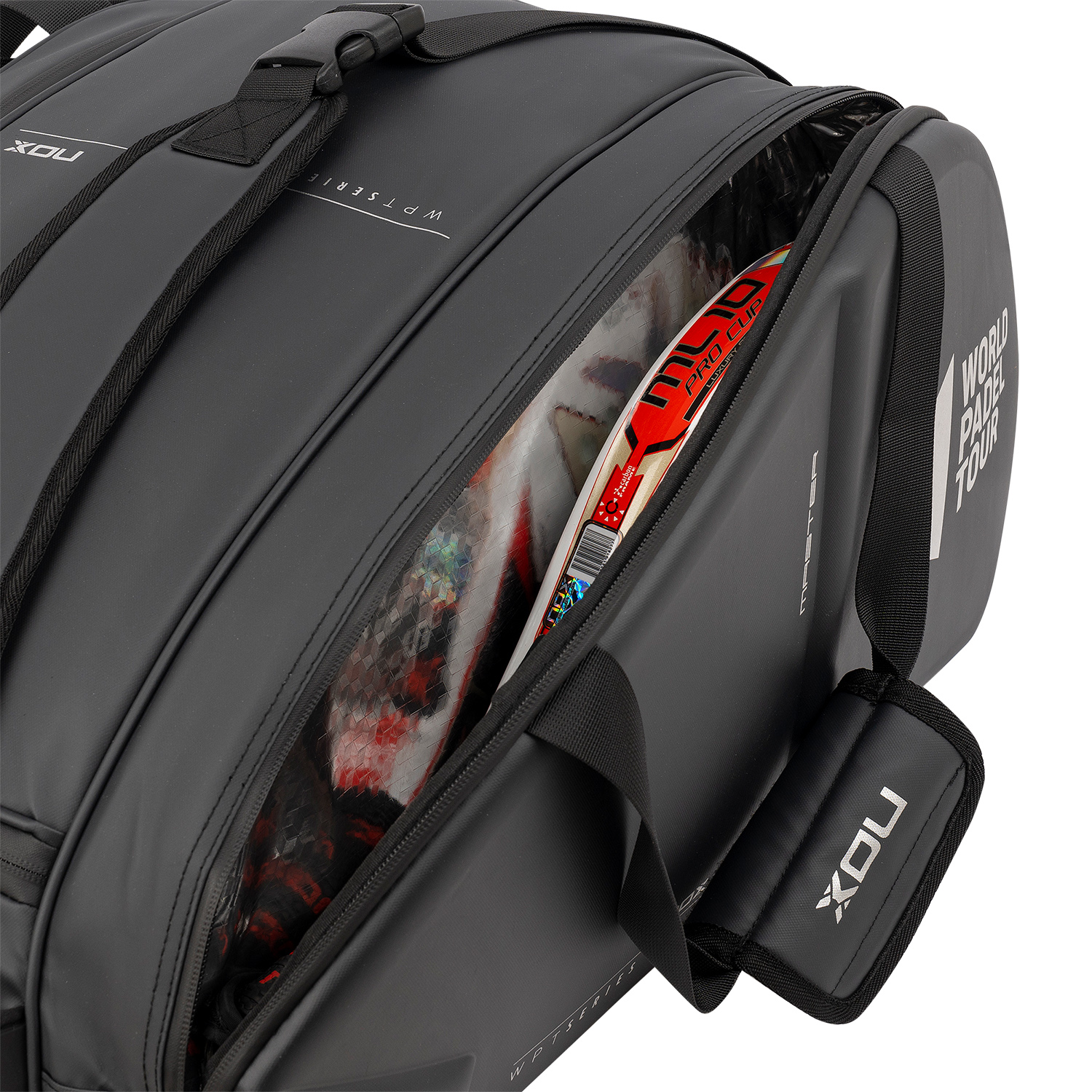 NOX WPT Master Series Padel Bag - Black
