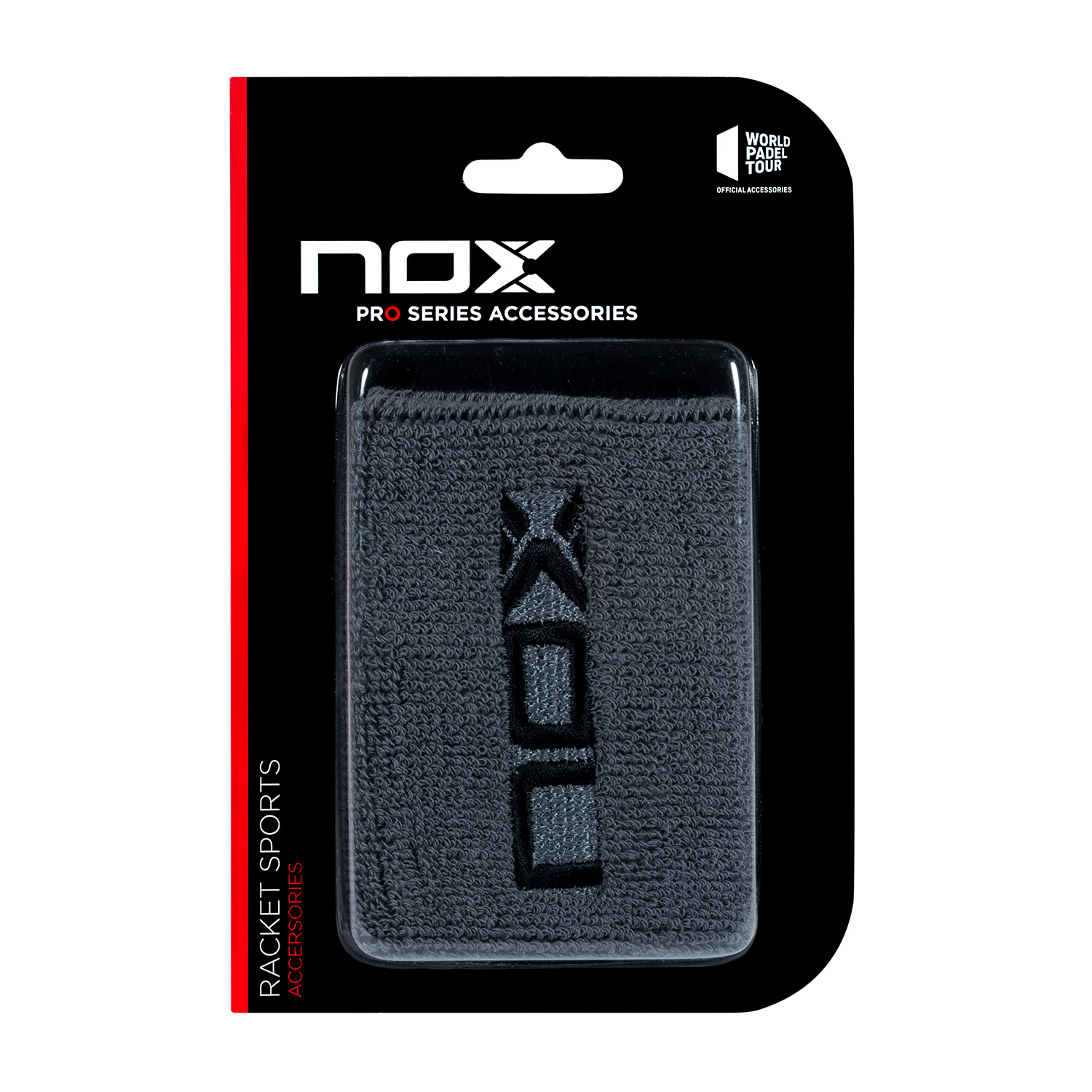 NOX Pro Wristbands - Gris/Negro