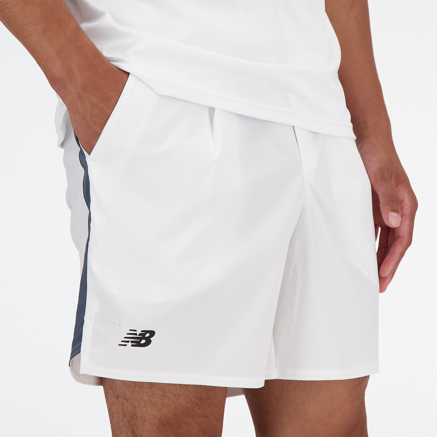 New Balance Tournament 7in Pantaloncini - White