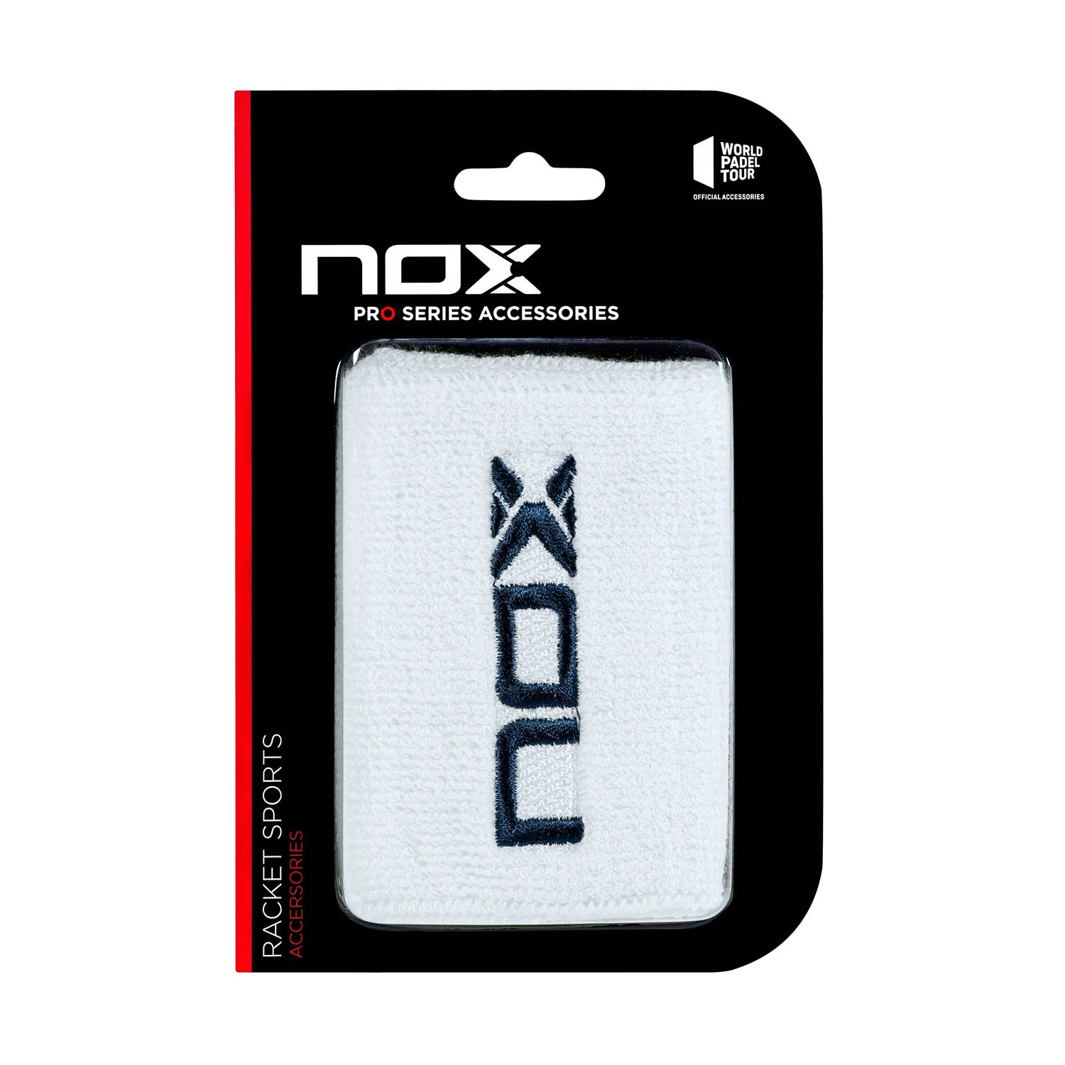 NOX Pro Wristbands - White/Blue