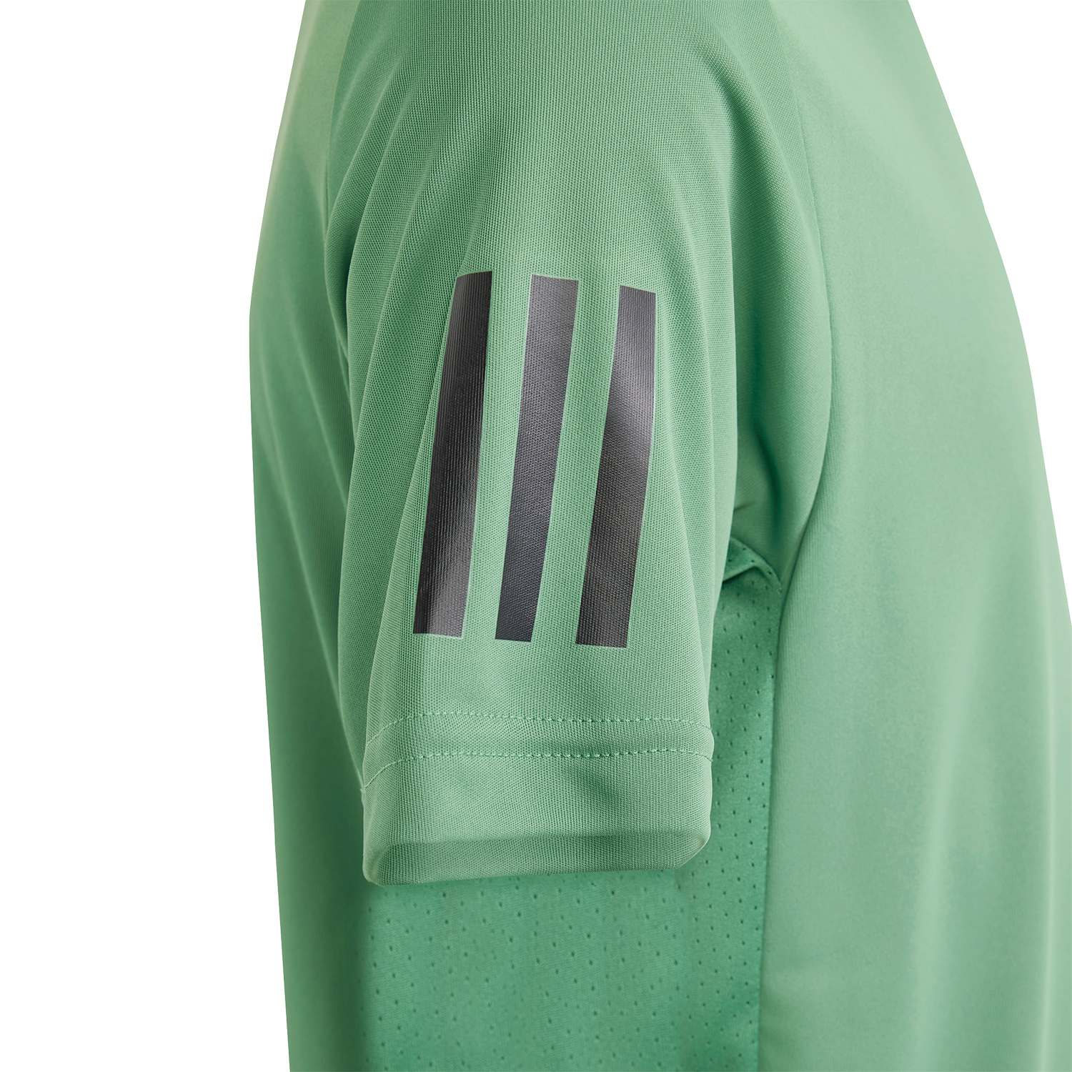 adidas Club 3 Stripes T-Shirt Boy - Preloved Green