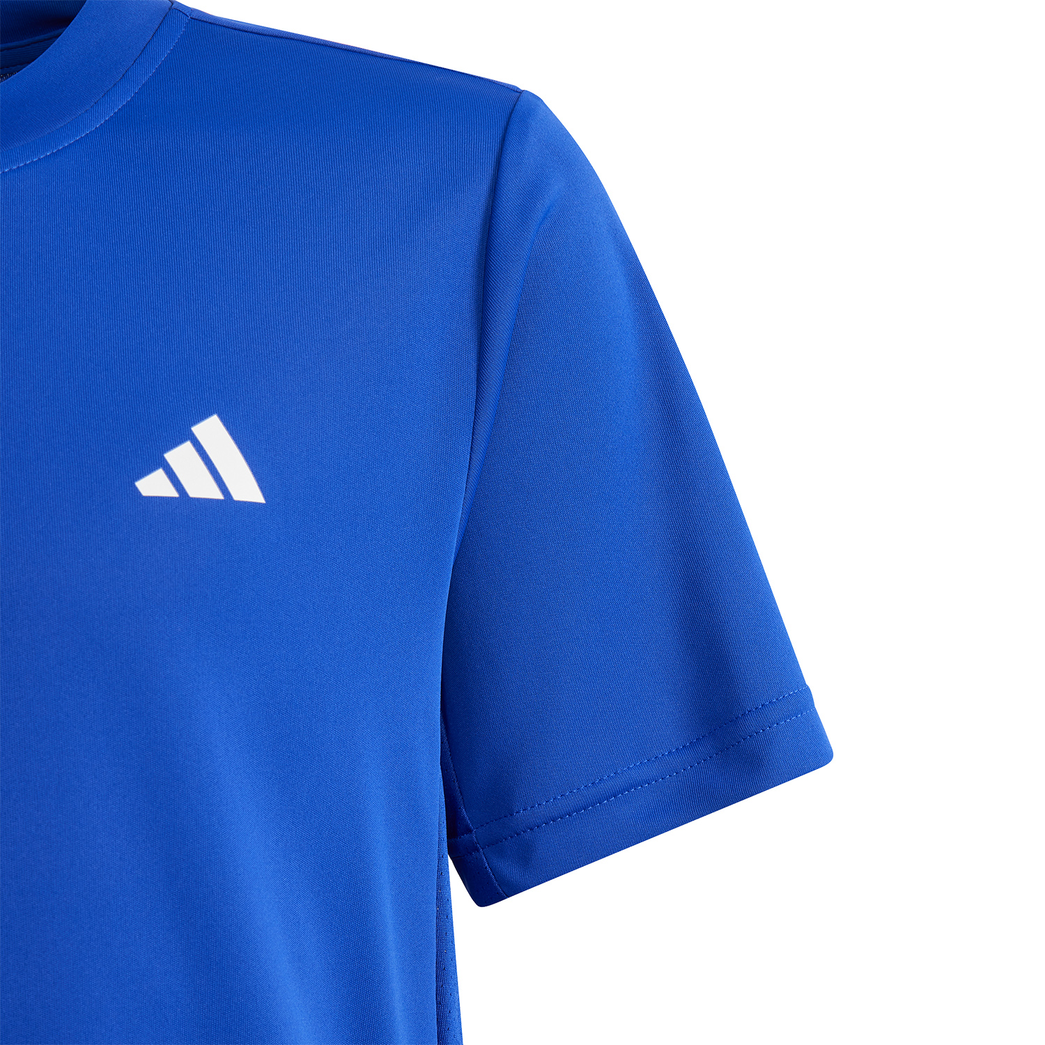 adidas Club 3 Stripes T-Shirt Boy - Semi Lucid Blue