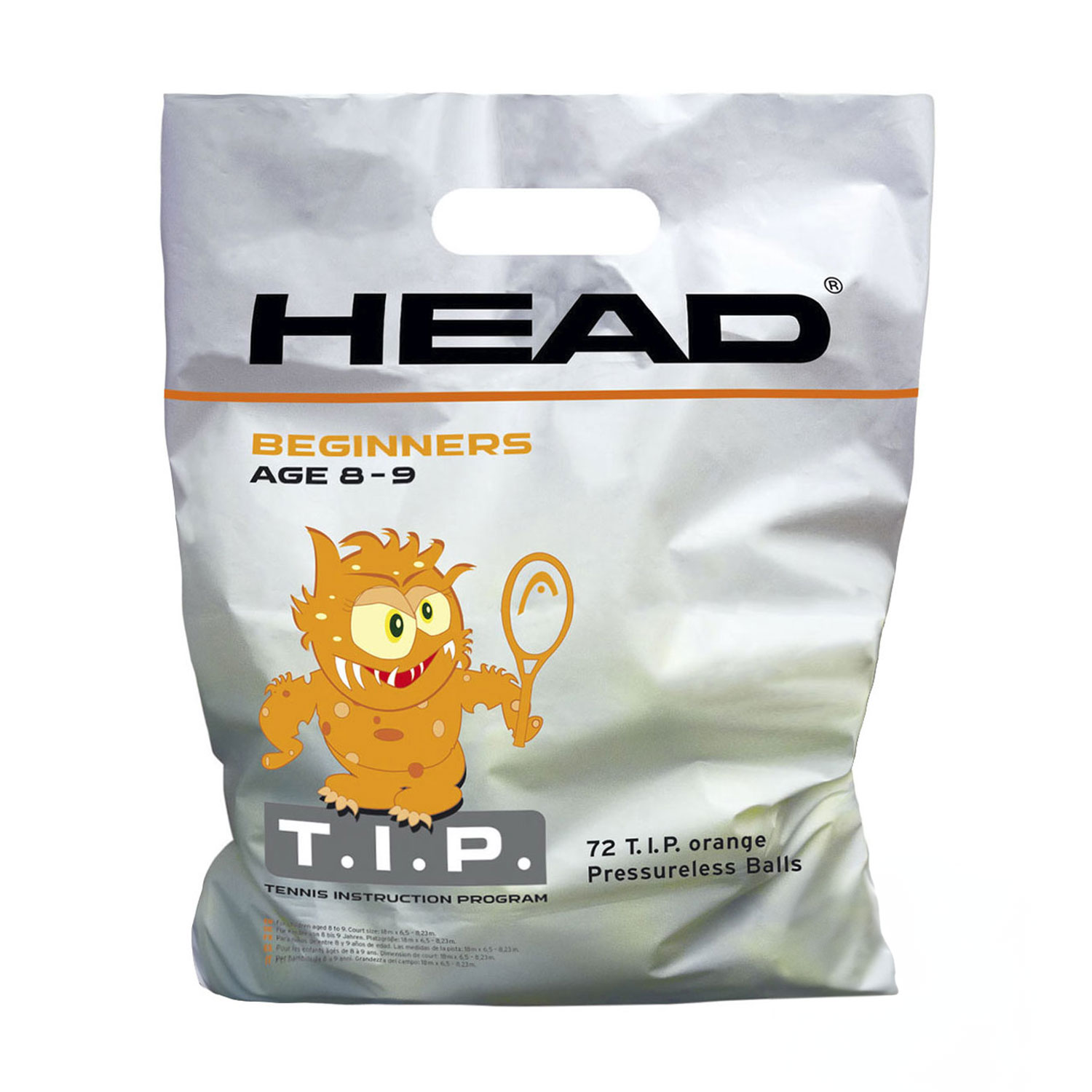 Head T.I.P Orange - 72 Balls Pack