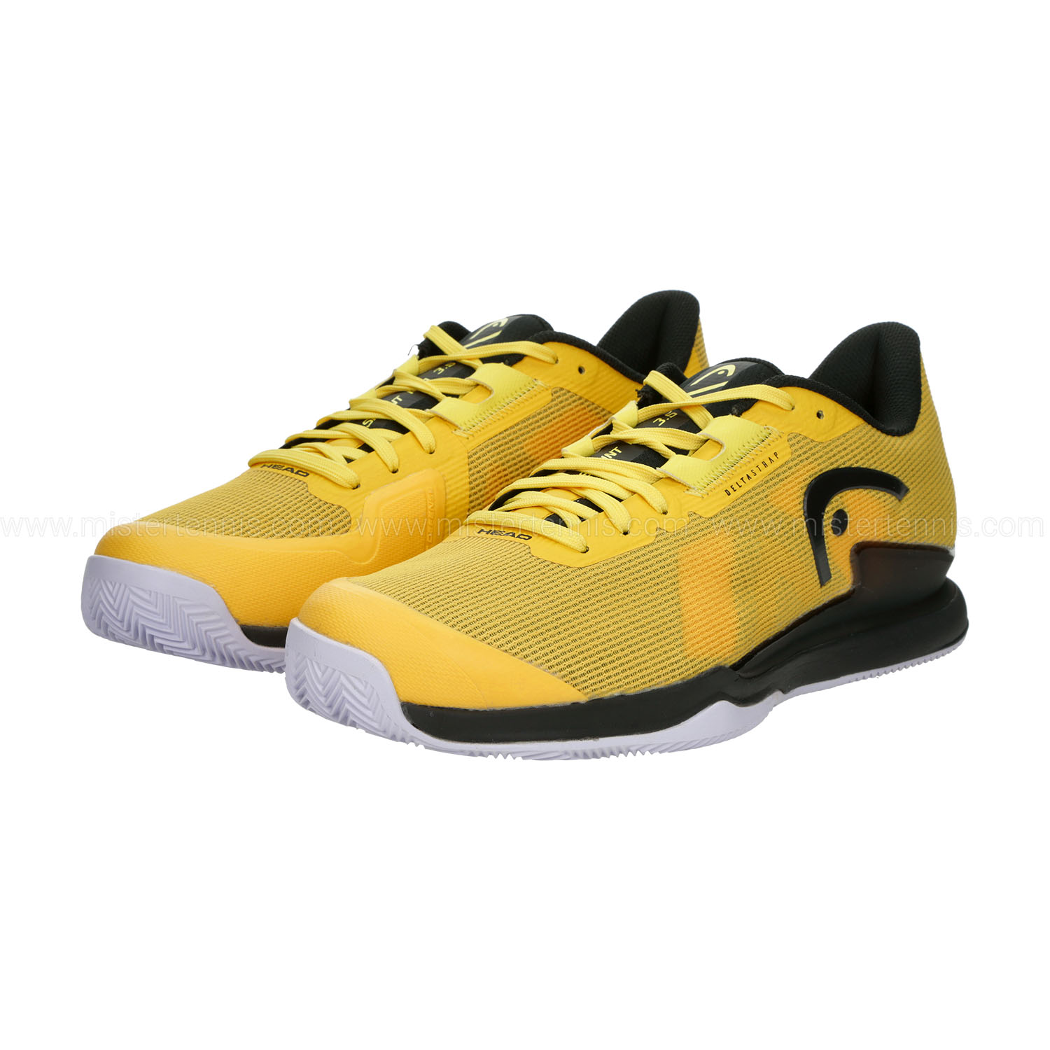 Head Sprint Pro 3.5 Clay Men's Tennis Shoes - Banana/Black