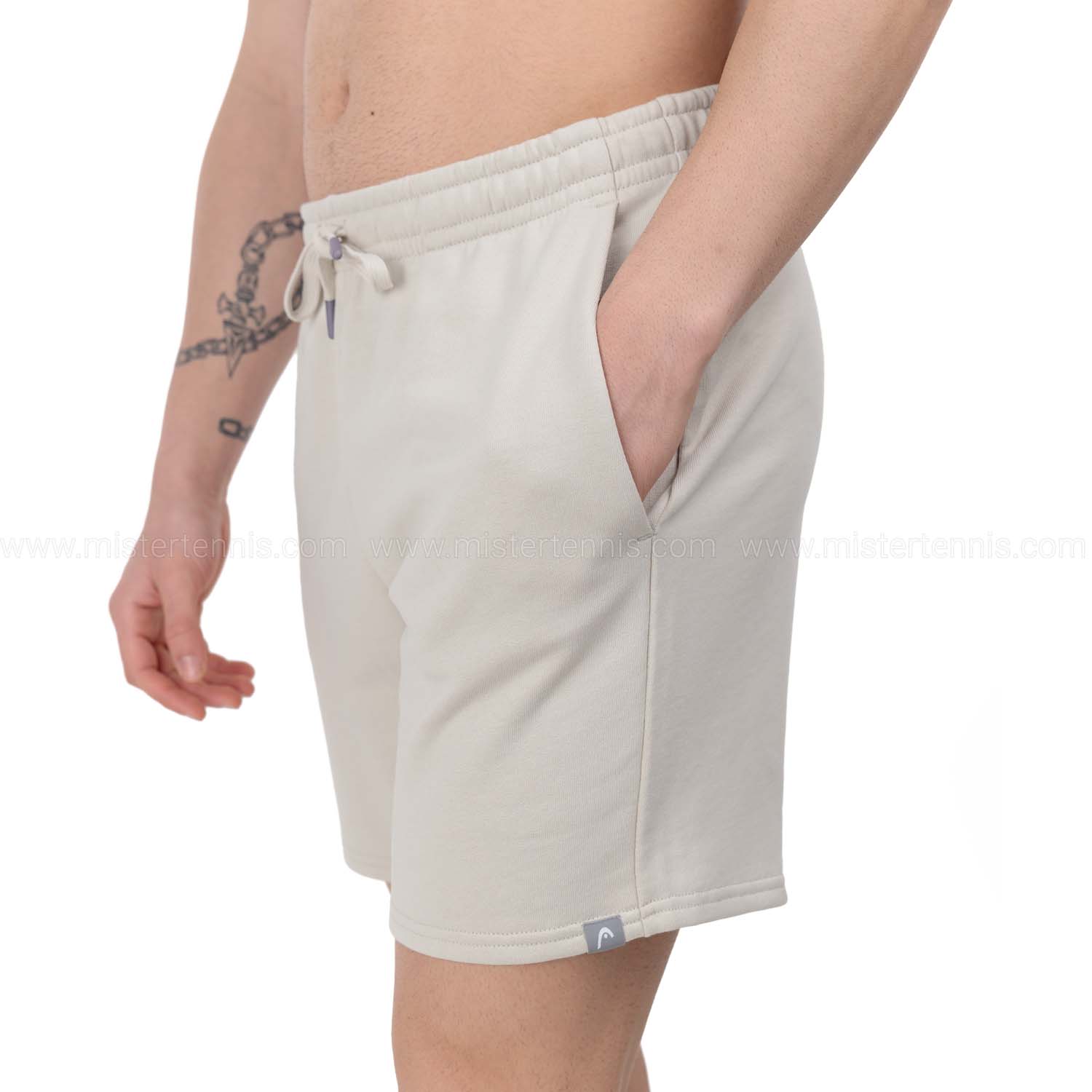 HEAD Motion Sweat 5in Shorts - Champagne