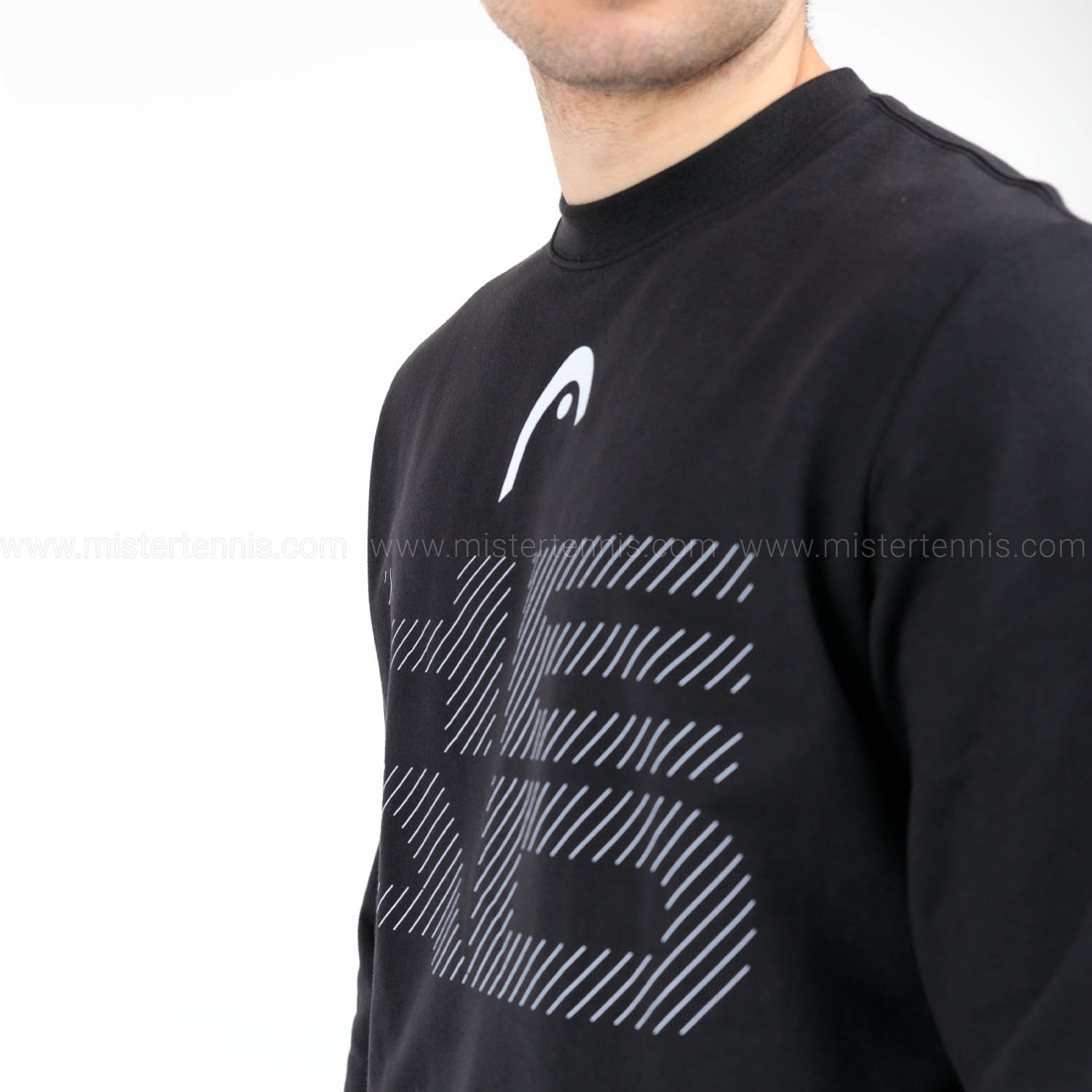 Head Rally Logo Sweatshirt - Black