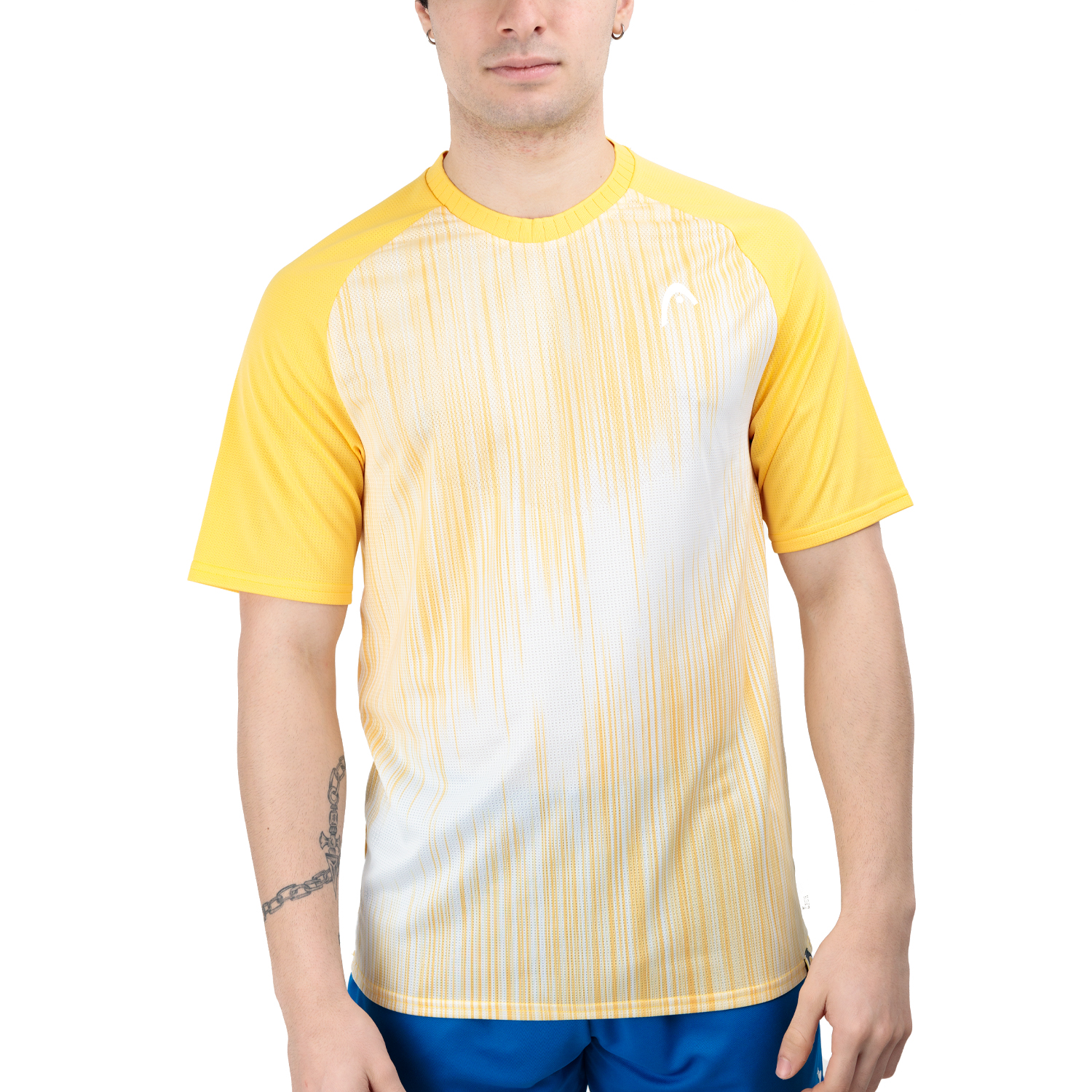 HEAD Performance T-Shirt - Print Perf/Banana