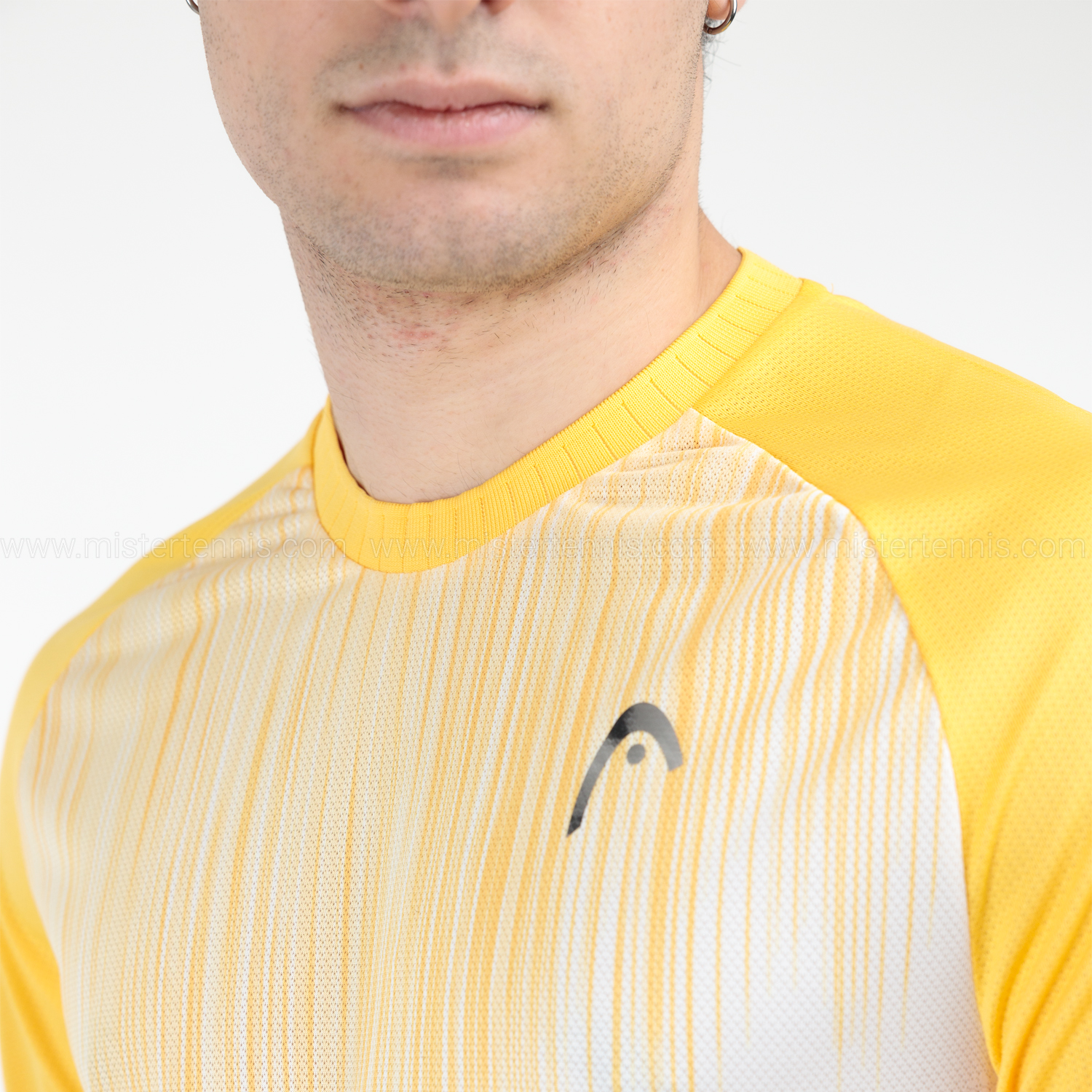 HEAD Performance T-Shirt - Print Perf/Banana