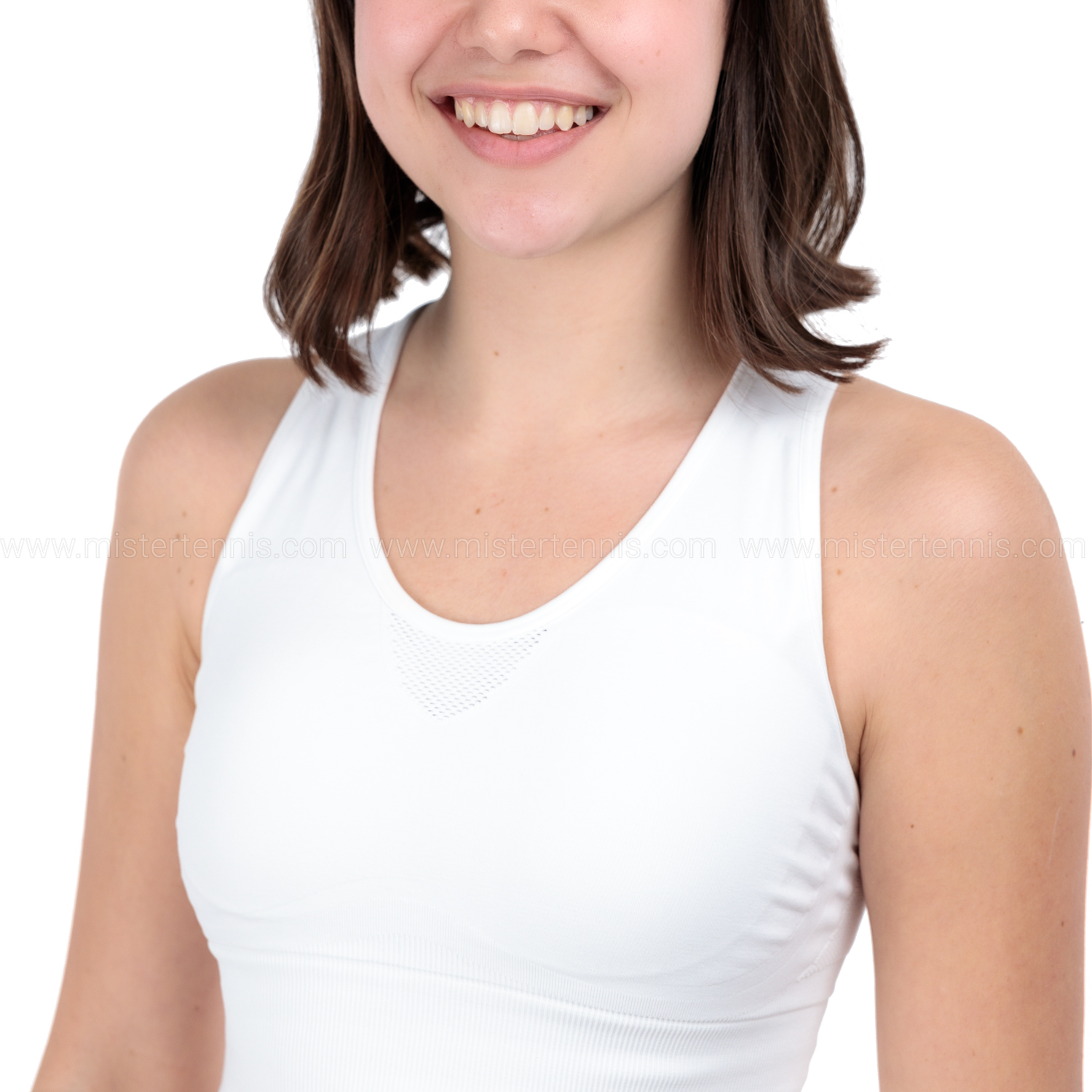 HEAD Flex Seamless Sujetador Deportivo - White