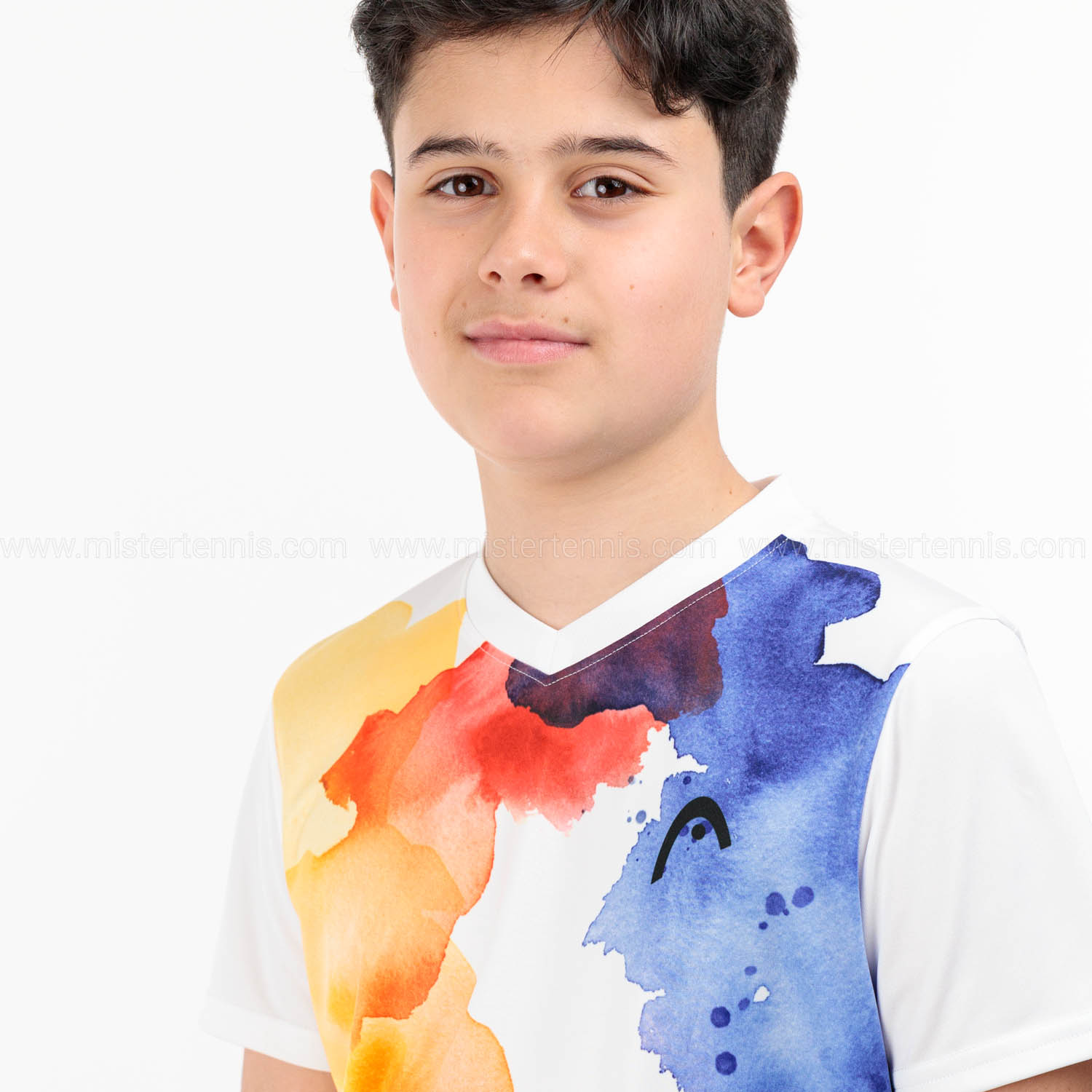 Head Topspin Pro T-Shirt Boy - Print Vision Royal