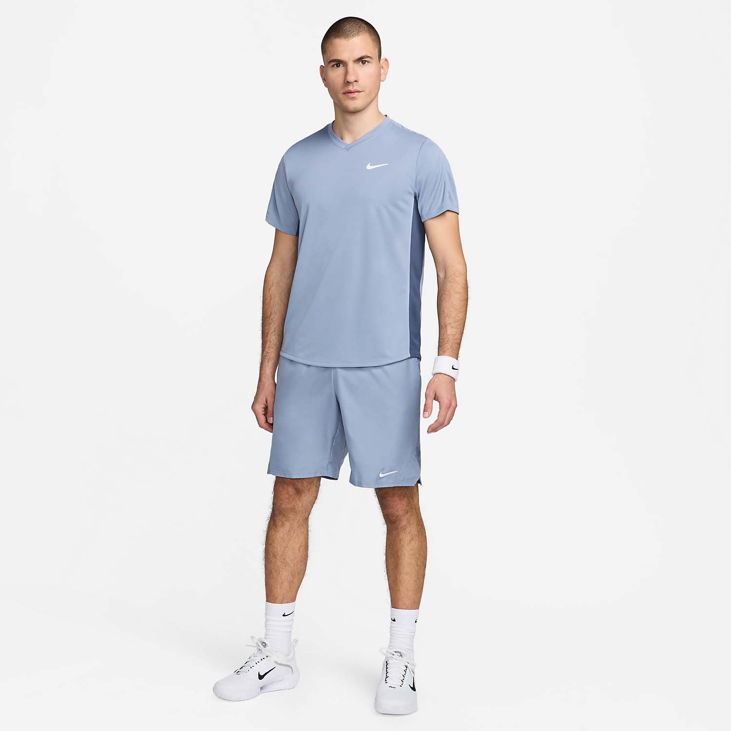 Nike Victory T-Shirt - Ashen Slate/Thunder Blue/White