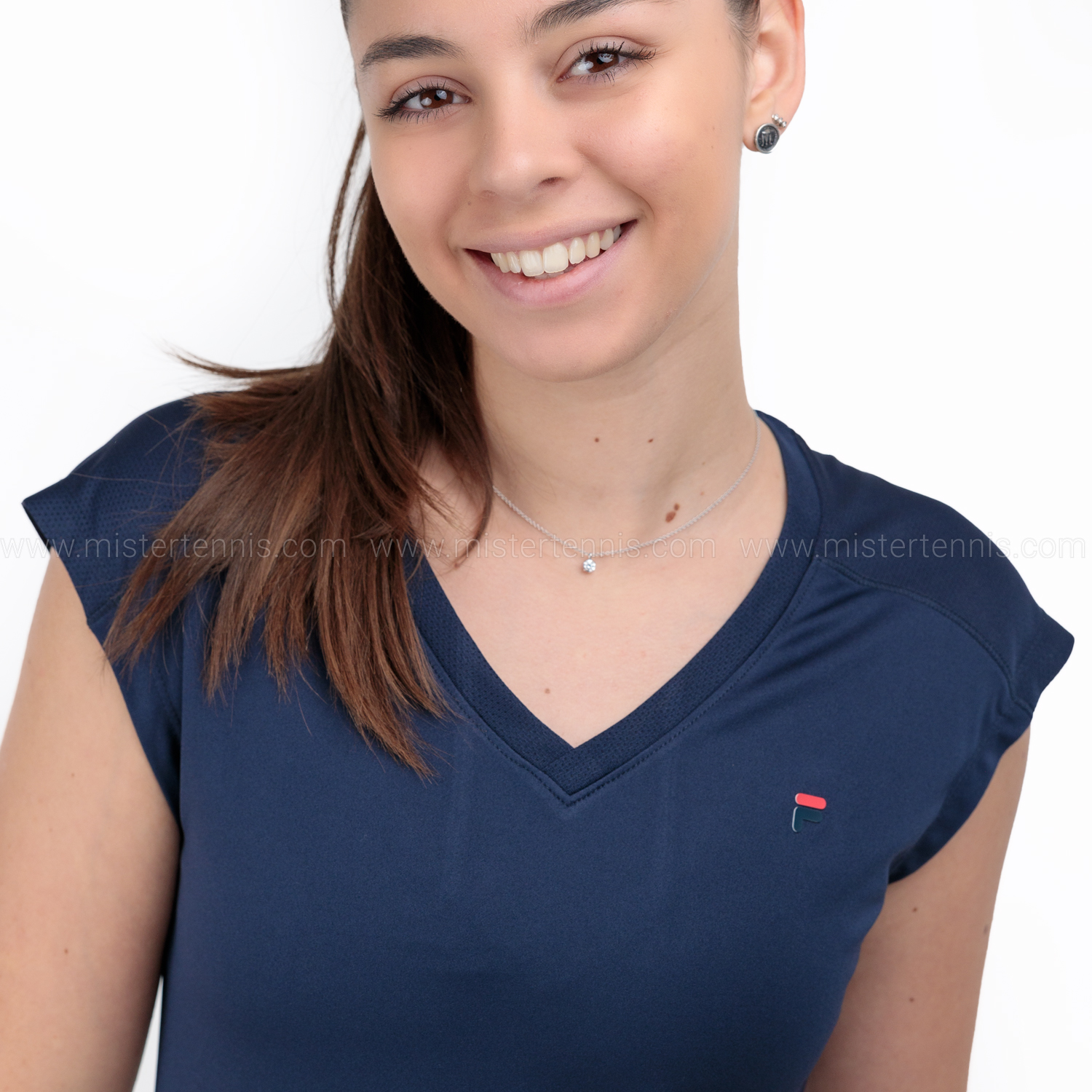 Fila Maia Camiseta - Navy