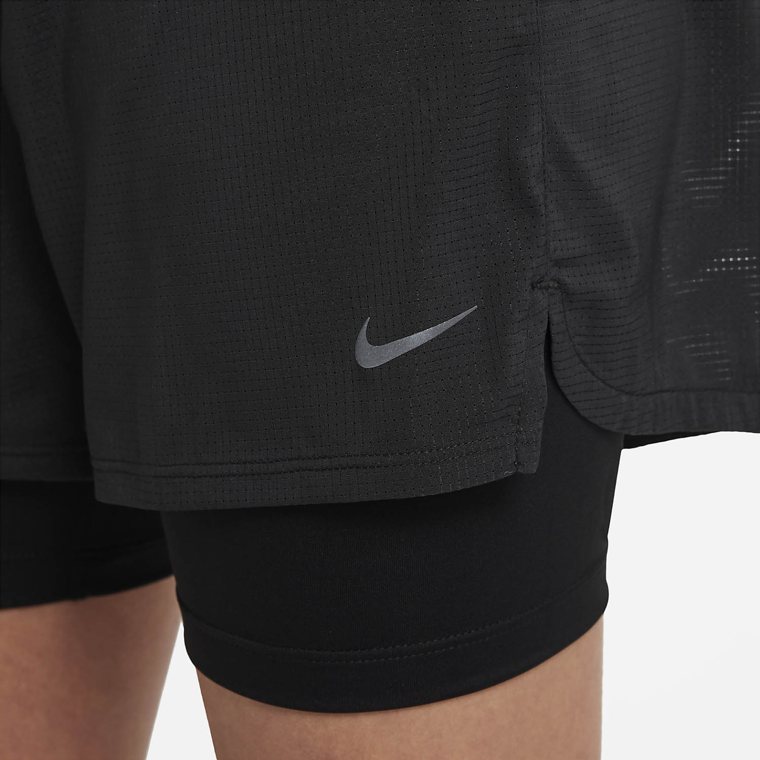 Nike Court Dri-FIT ADV 2.5in Pantaloncini Bambina - Black