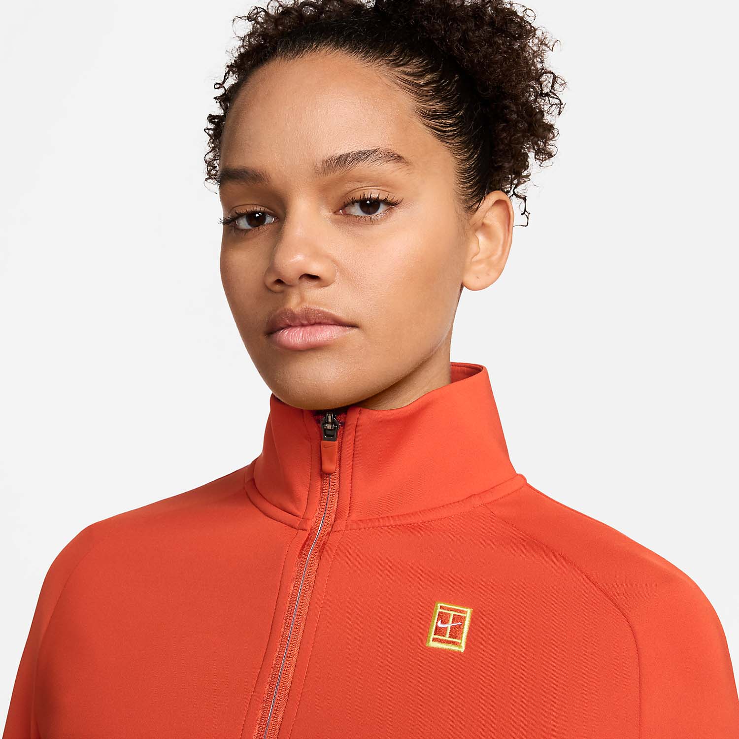 Nike Court Heritage Logo Jacket - Rust Factor