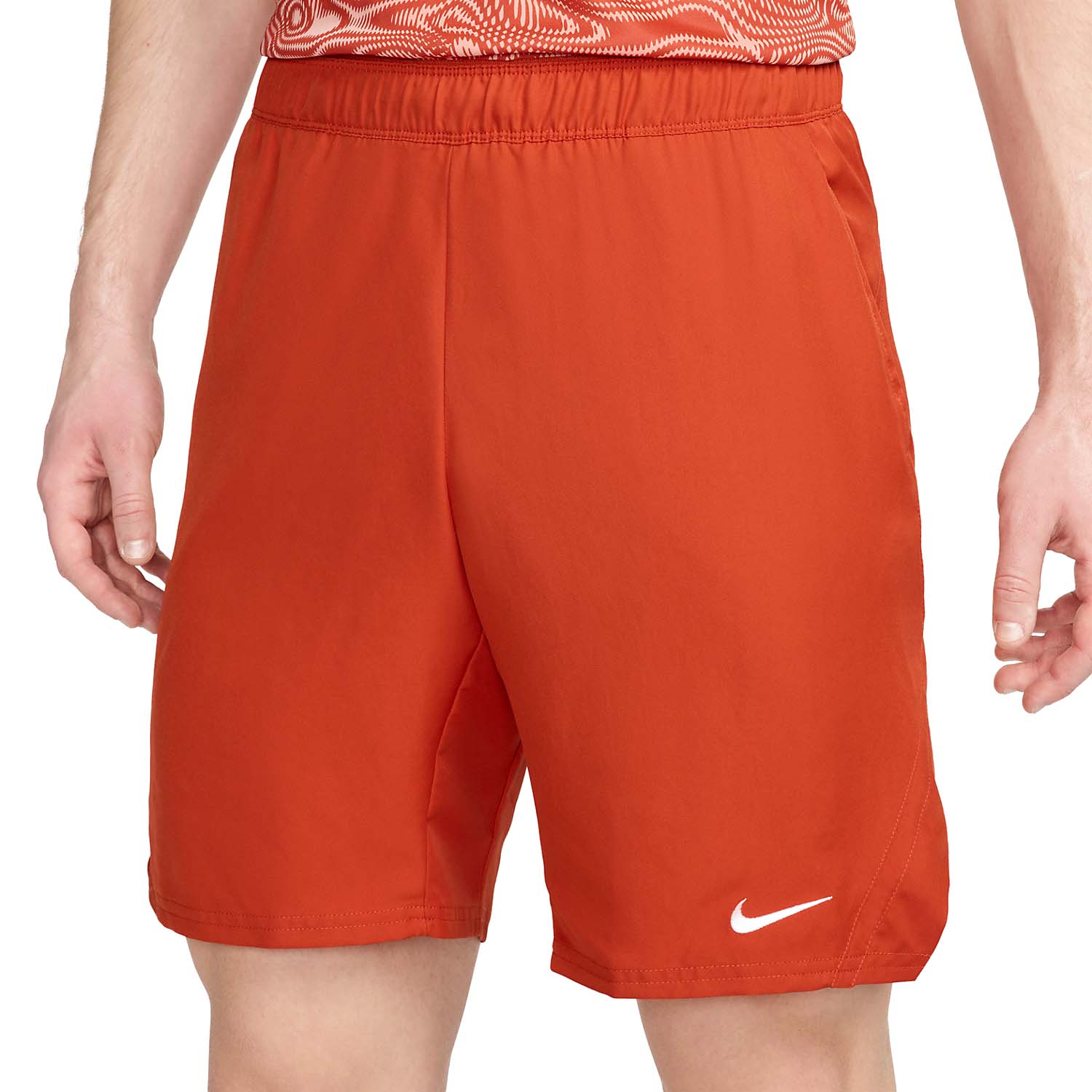 Nike Court Victory 9in Pantaloncini - Rust Factor/White