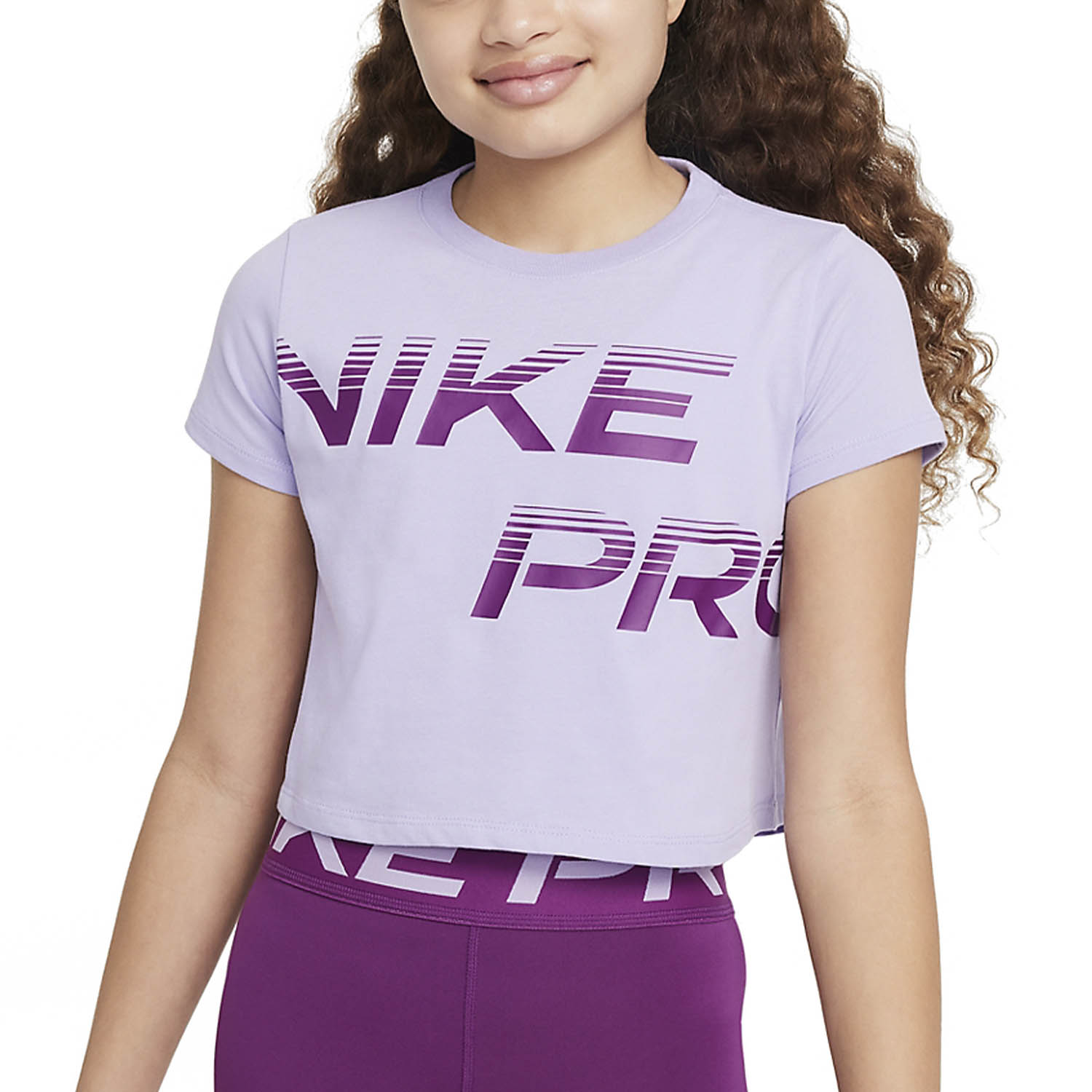 Nike Dri-FIT Essential T-Shirt Girl - Hydrangeas