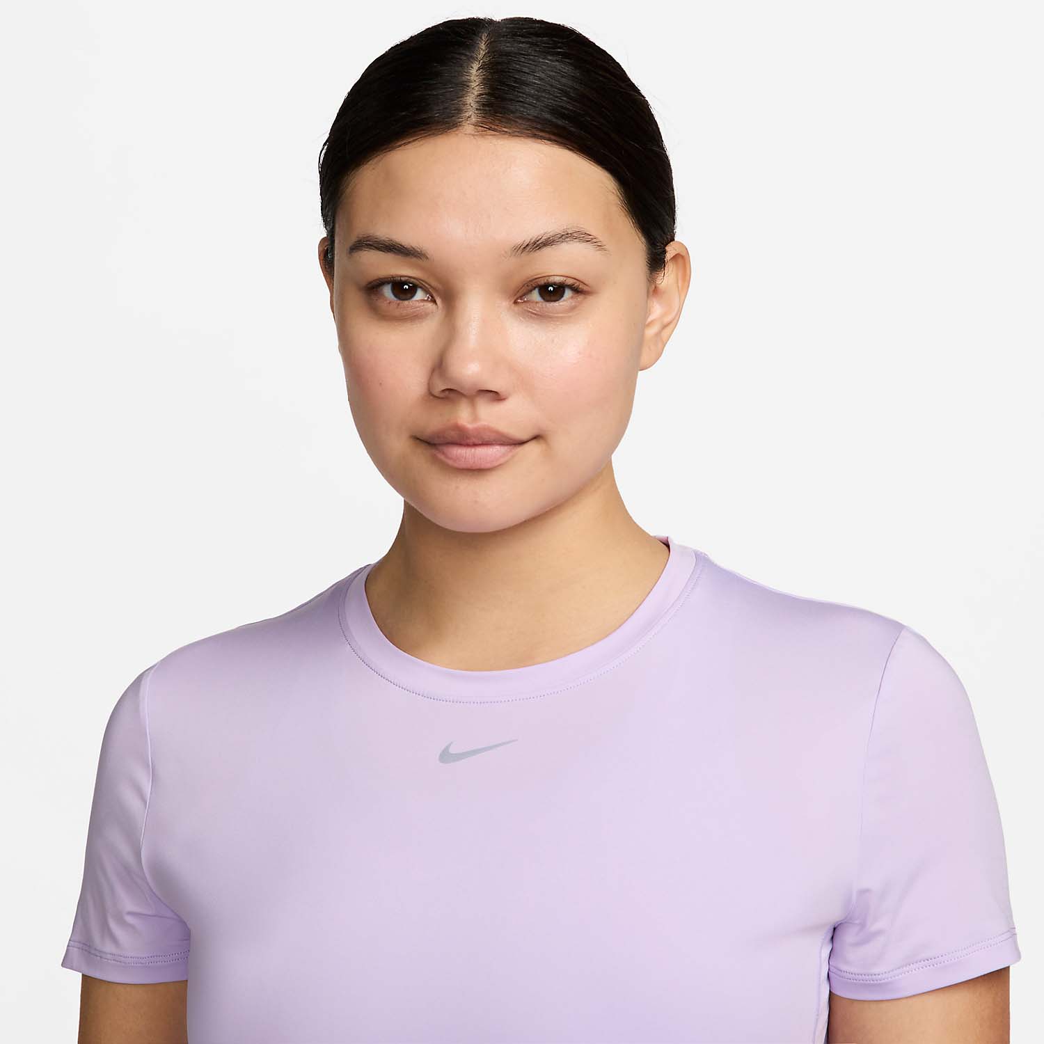 Nike One Classic T-Shirt - Lilac Bloom/Black