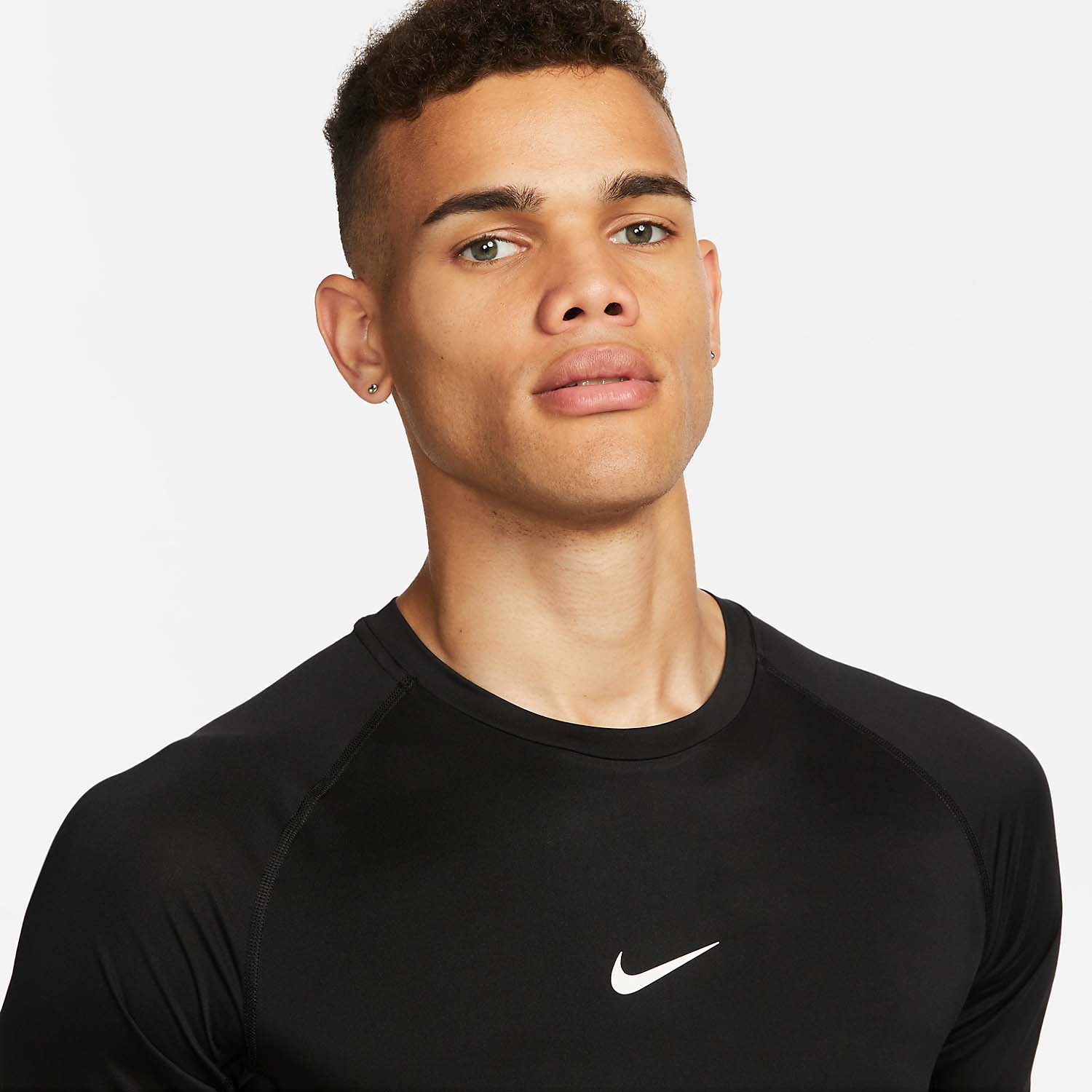 Nike Pro Camiseta - Black/White