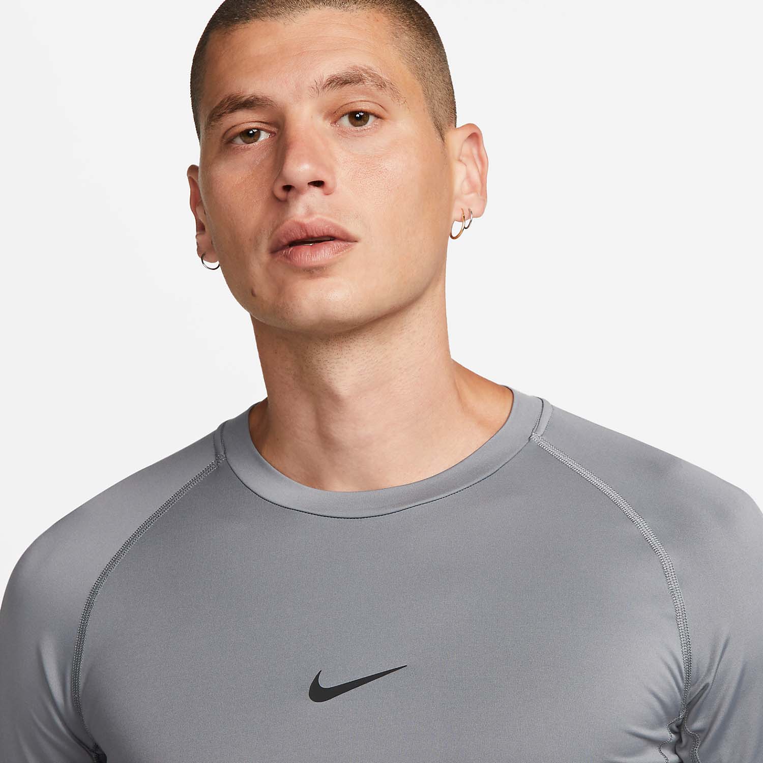 Nike Pro Camiseta - Smoke Grey/Black