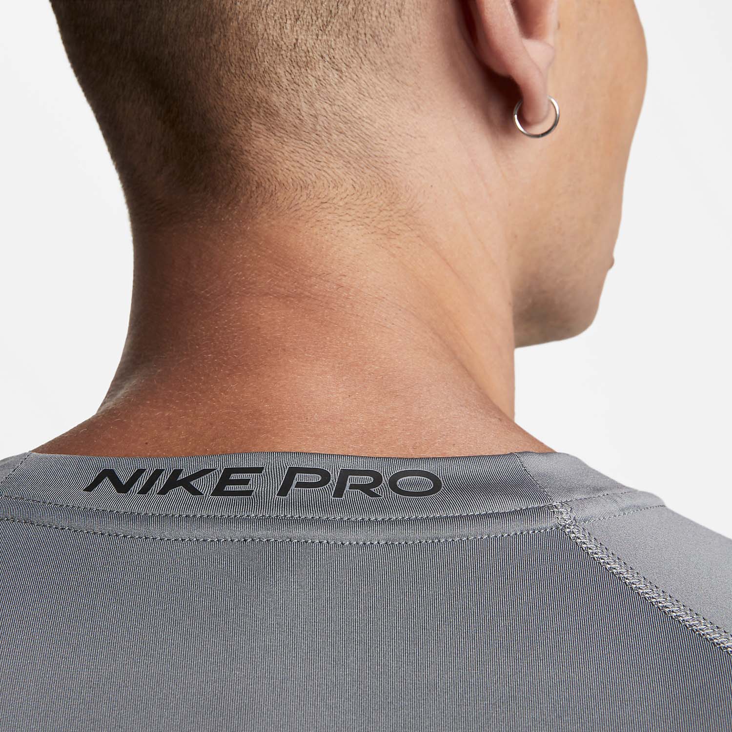 Nike Pro Maglietta - Smoke Grey/Black