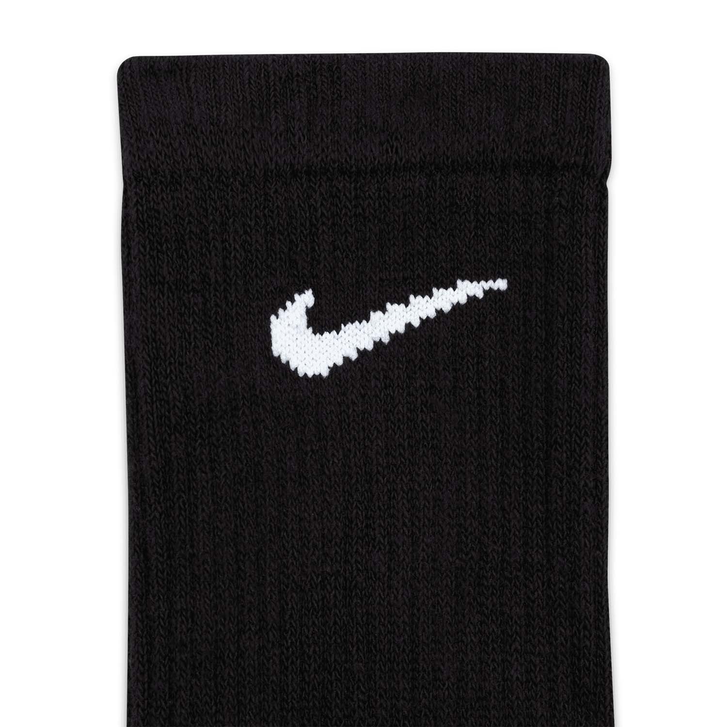 Nike Everyday Plus Cushioned x 3 Calze - Black/White