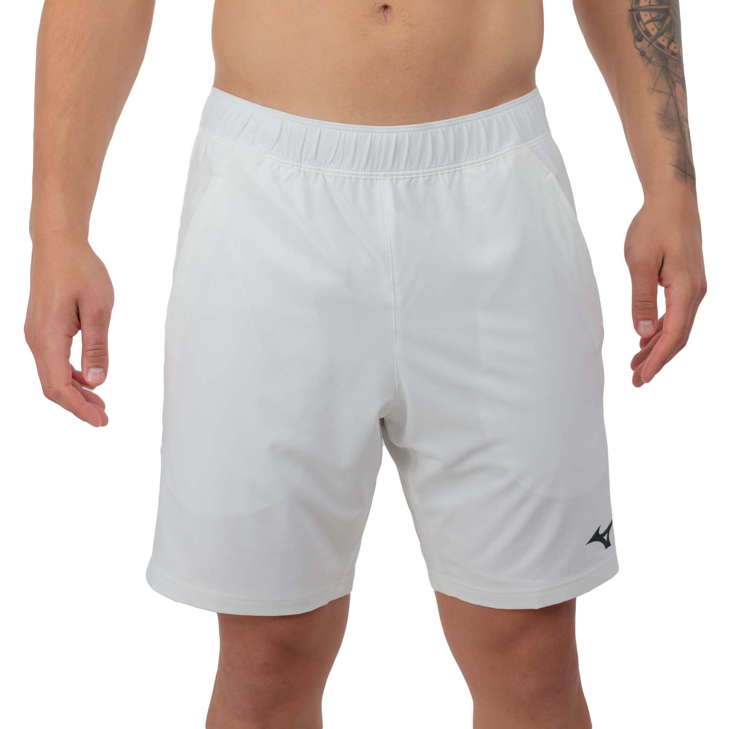 Mizuno Flex 8in Shorts - White