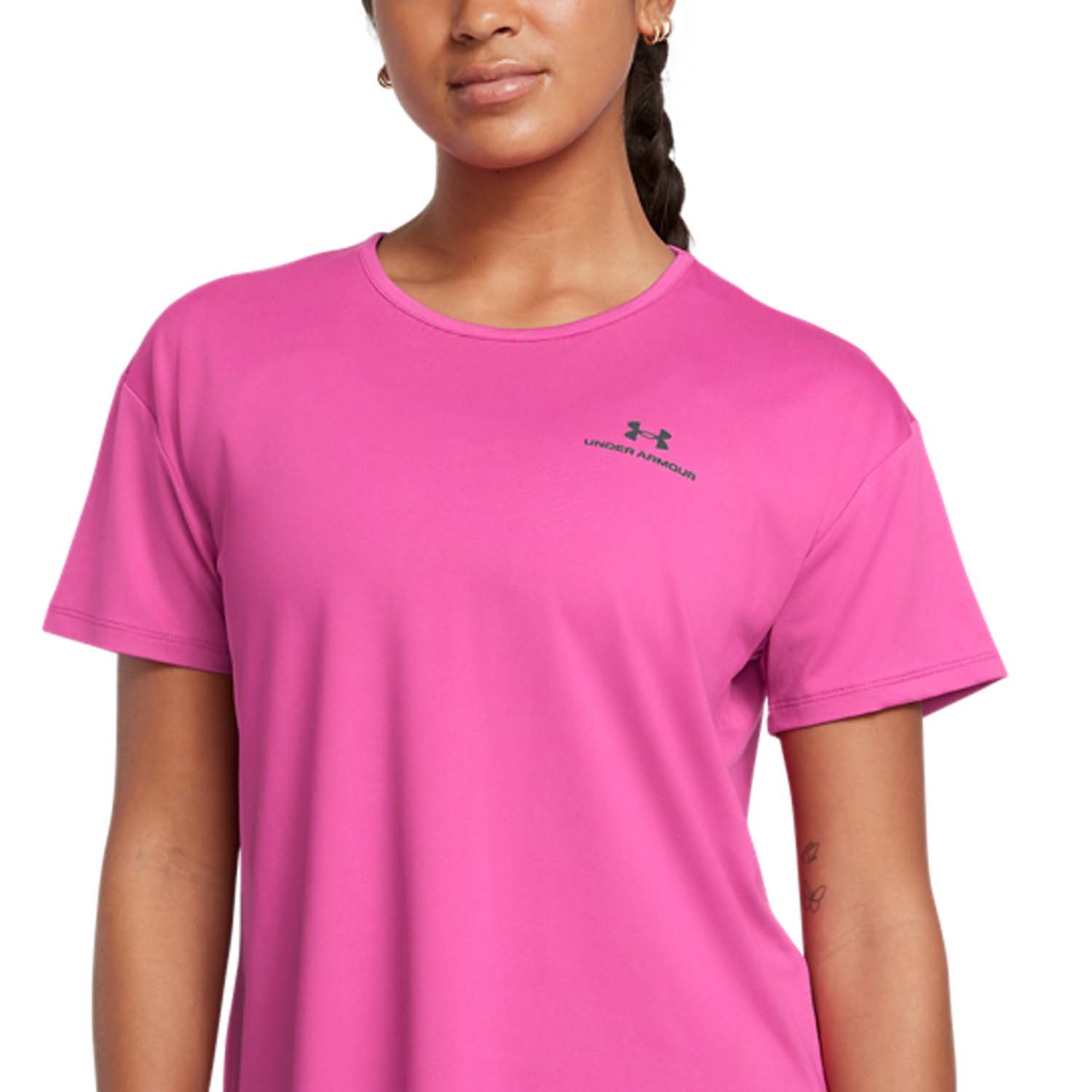 Under Armour Rush Energy 2.0 T-Shirt - Astro Pink/Black