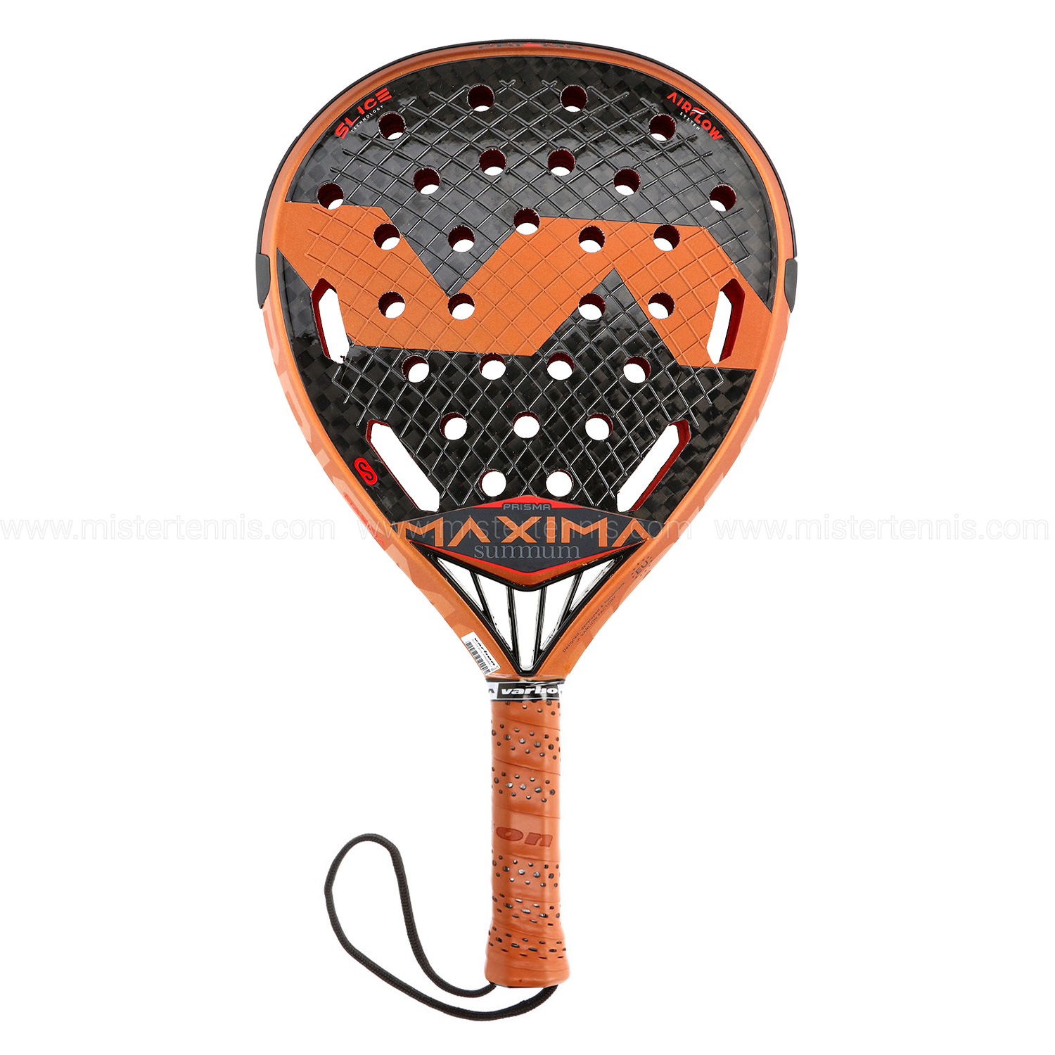 Varlion Maxima Summum Prisma Airflow S Padel Racket - Brown