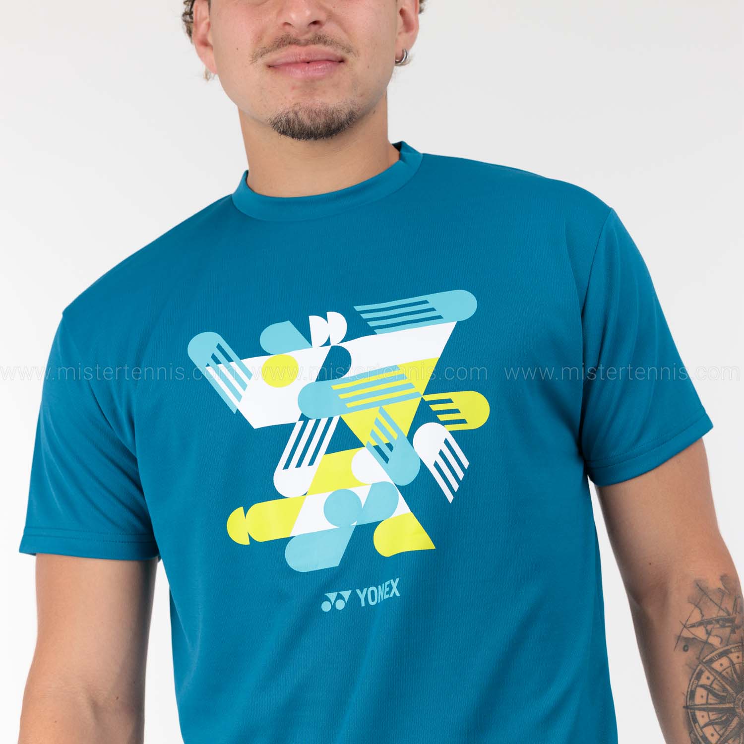 Yonex Practice Court T-Shirt - Blue Green