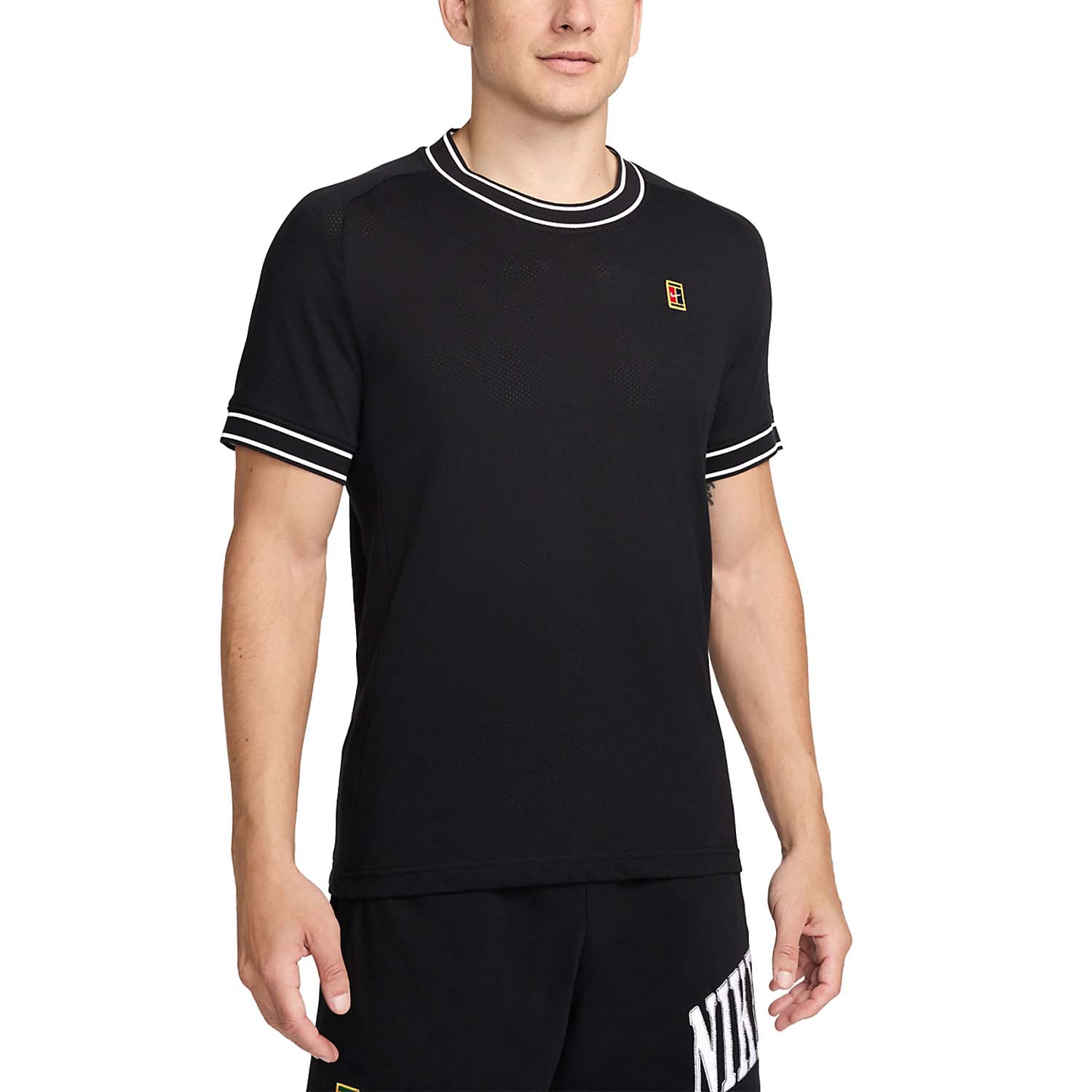 Nike Court Heritage Logo Maglietta - Black