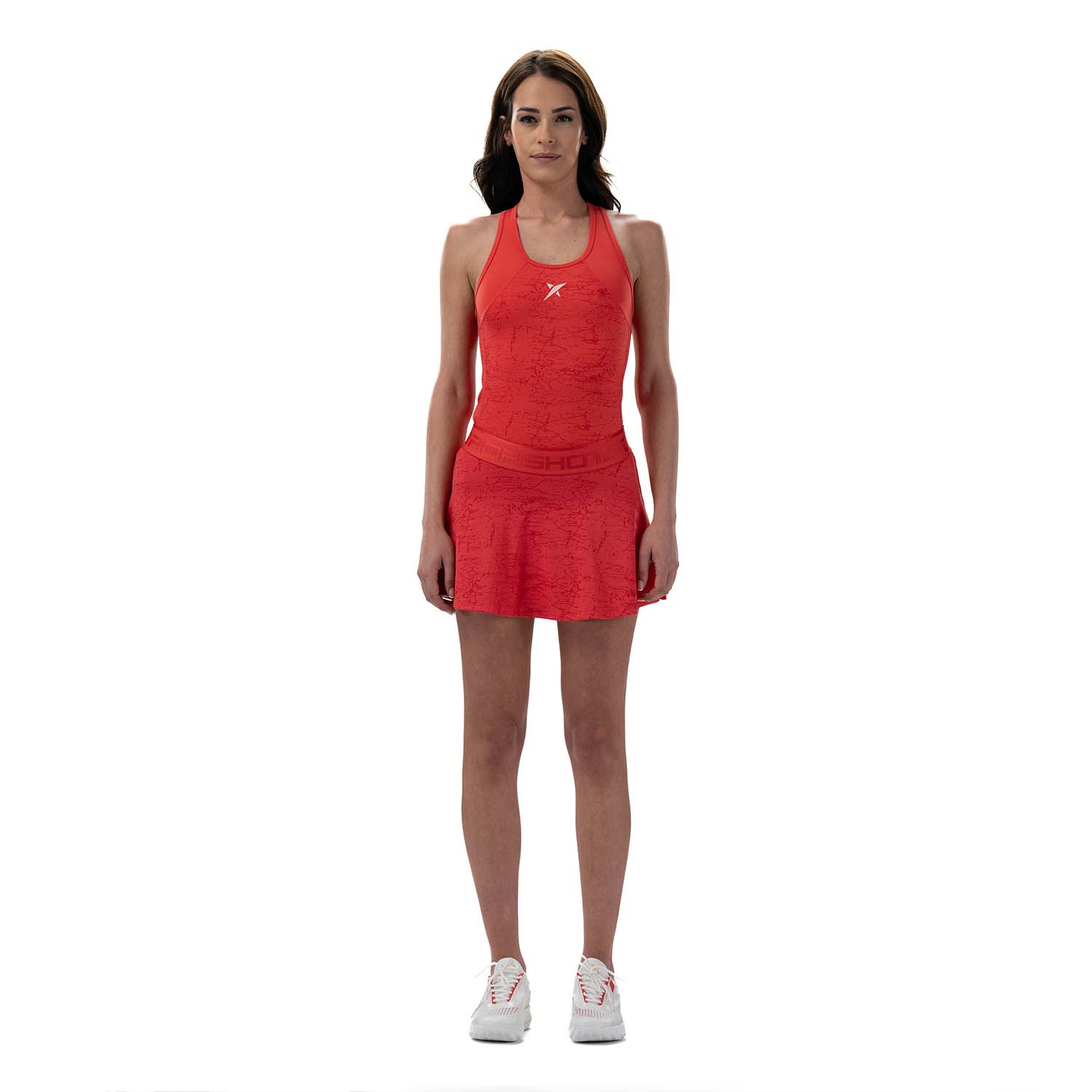 Drop Shot Cayenne Top - Rojo
