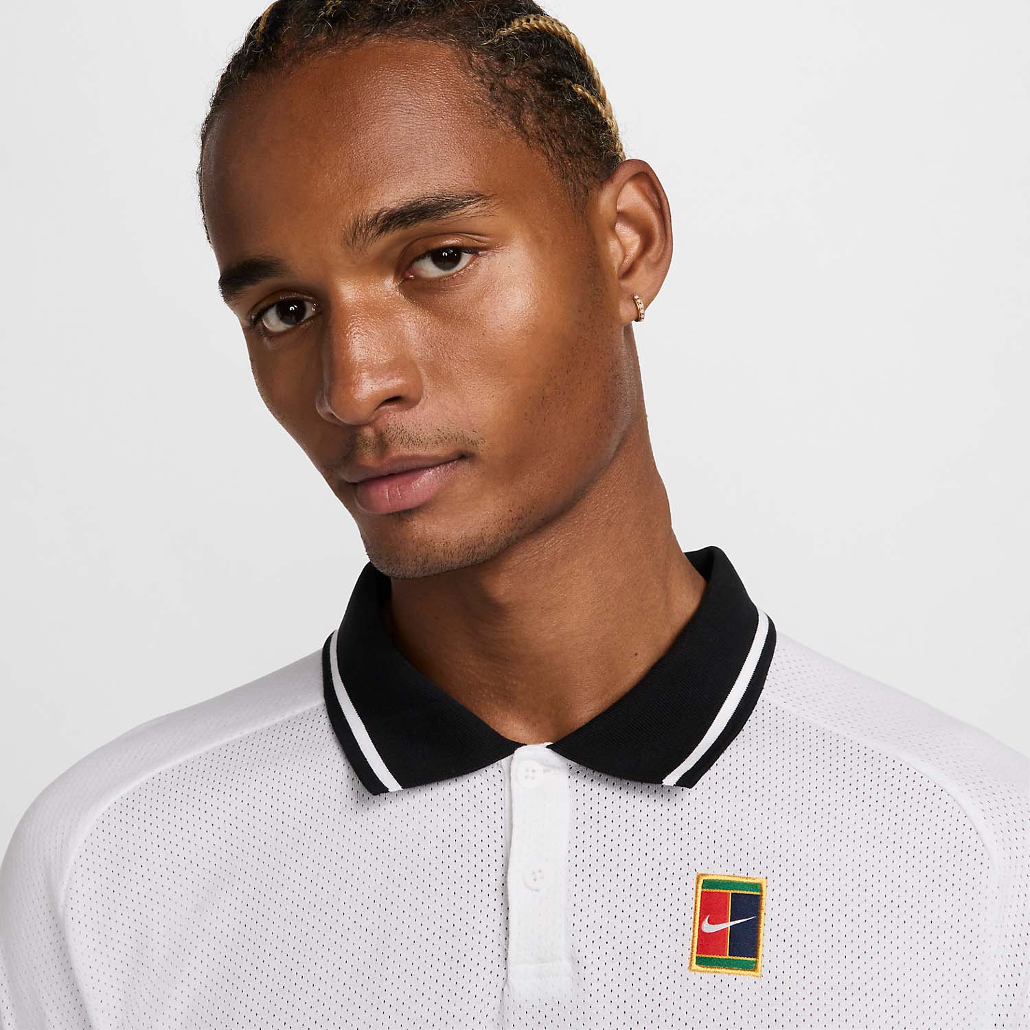 Nike Court Heritage Pro Polo - White/Black