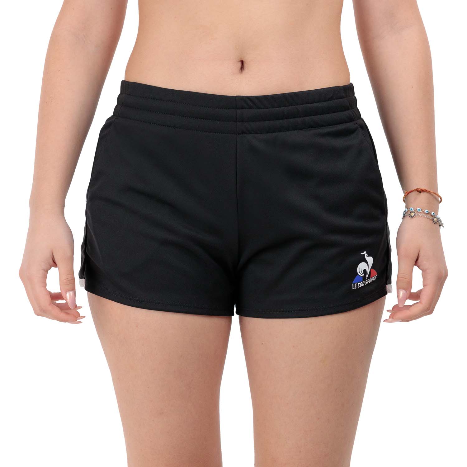 Le Coq Sportif Court 2.5in Shorts - Black