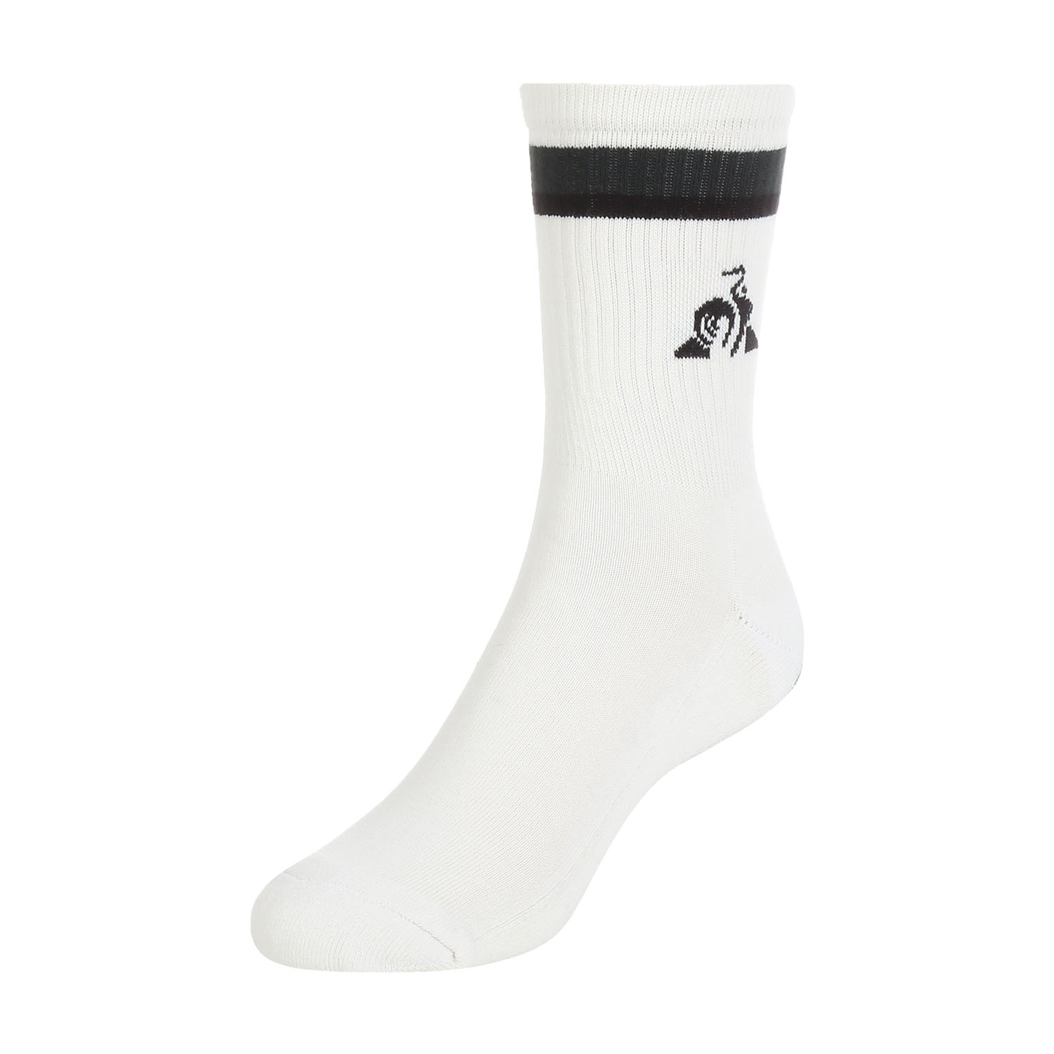 Le Coq Sportif Court Logo Calze - Marshmallow/Black