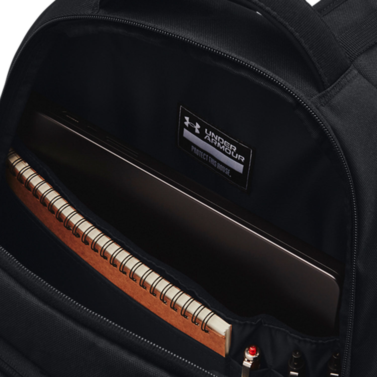 Under Armour Hustle 6.0 Backpack - Black