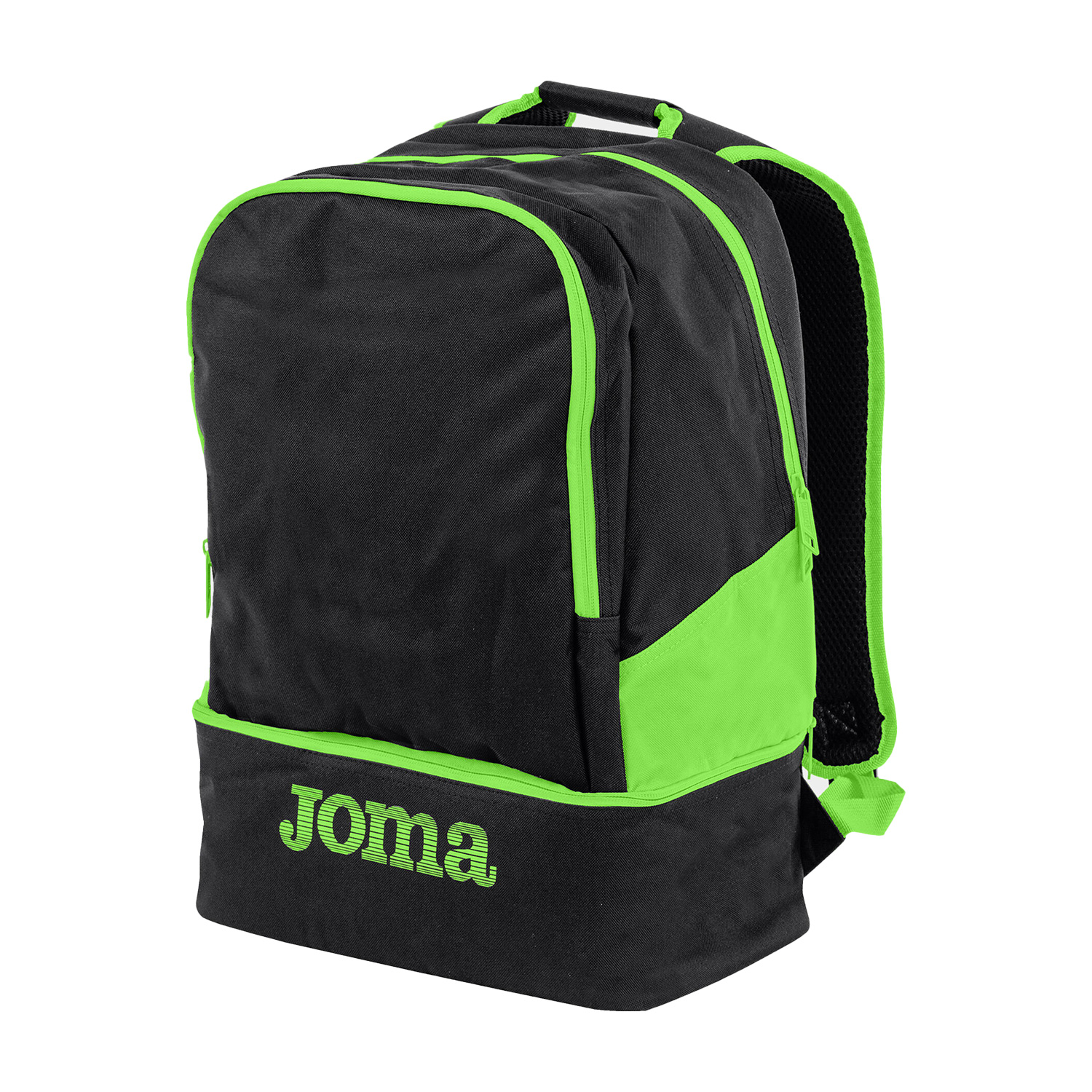 Joma Estadio III Zaino - Black/Fluor Green