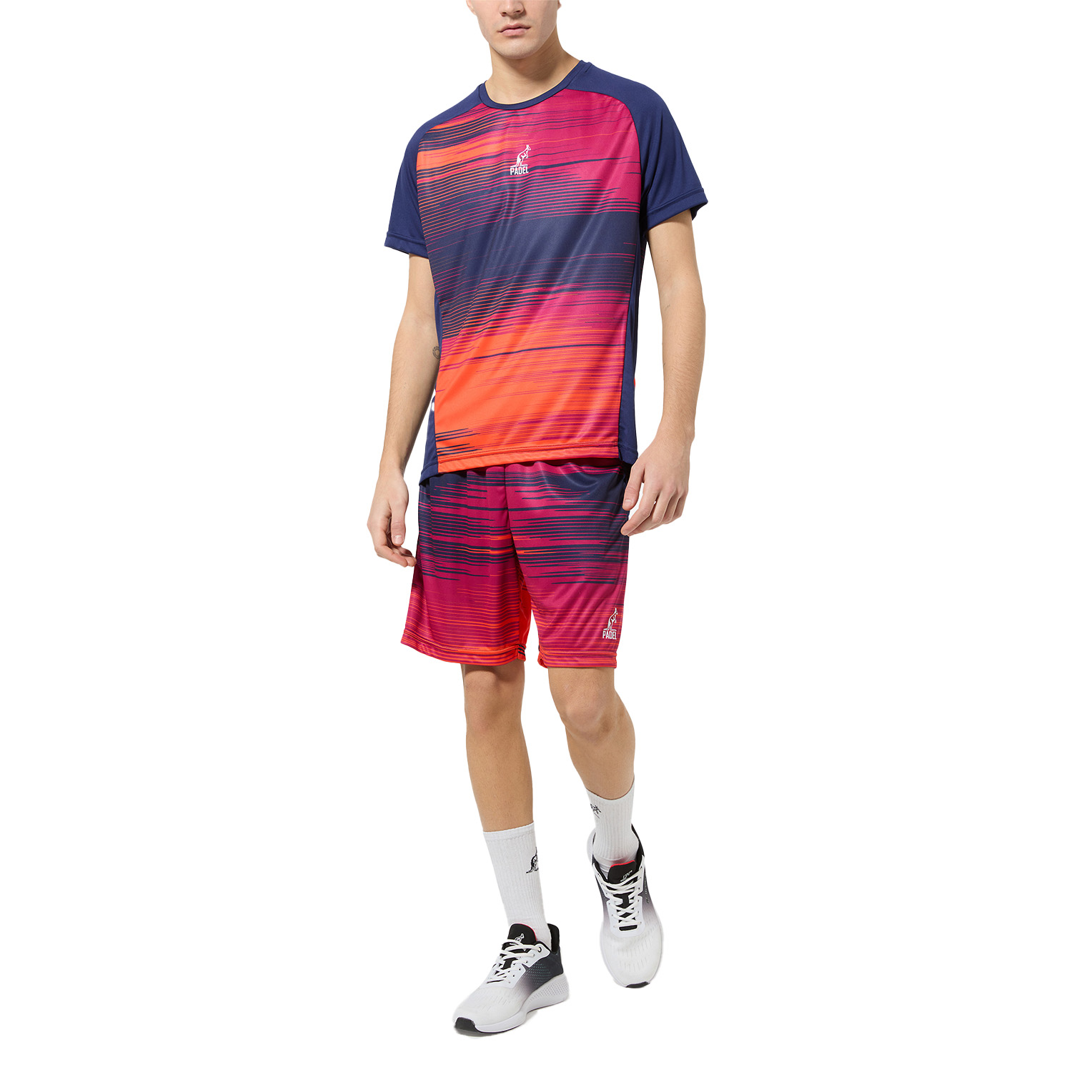 Australian Ace 8in Shorts - Gradient Lines