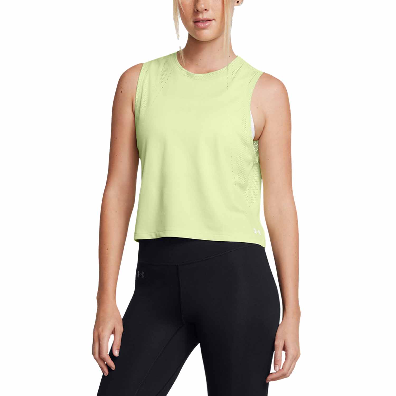 Under Armour Vanish Engineered Top - Retro Green