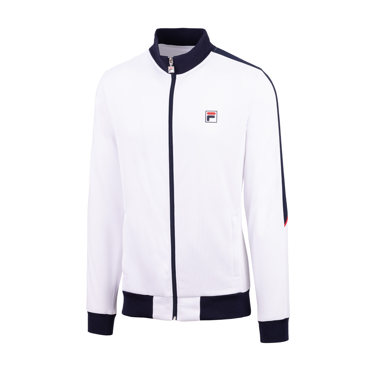 Fila Manuel Giacca Bambini - White/Navy