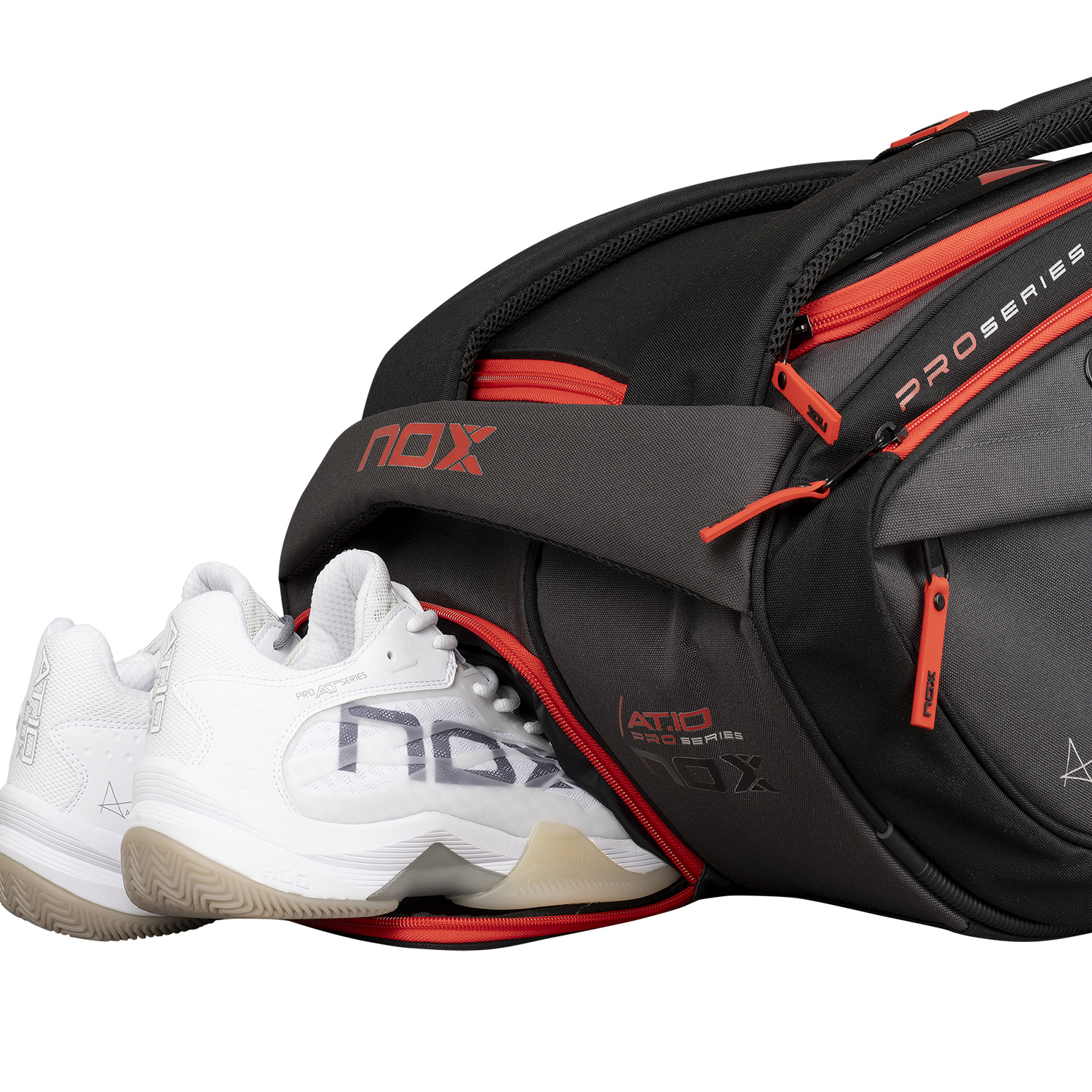 NOX AT10 XXL Bag - Negro/Rojo