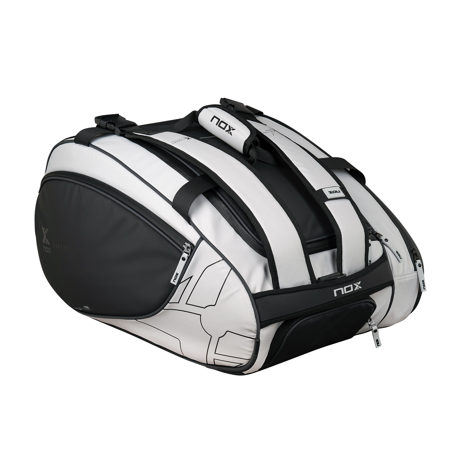 NOX Luxury Bag - Negro/Blanco