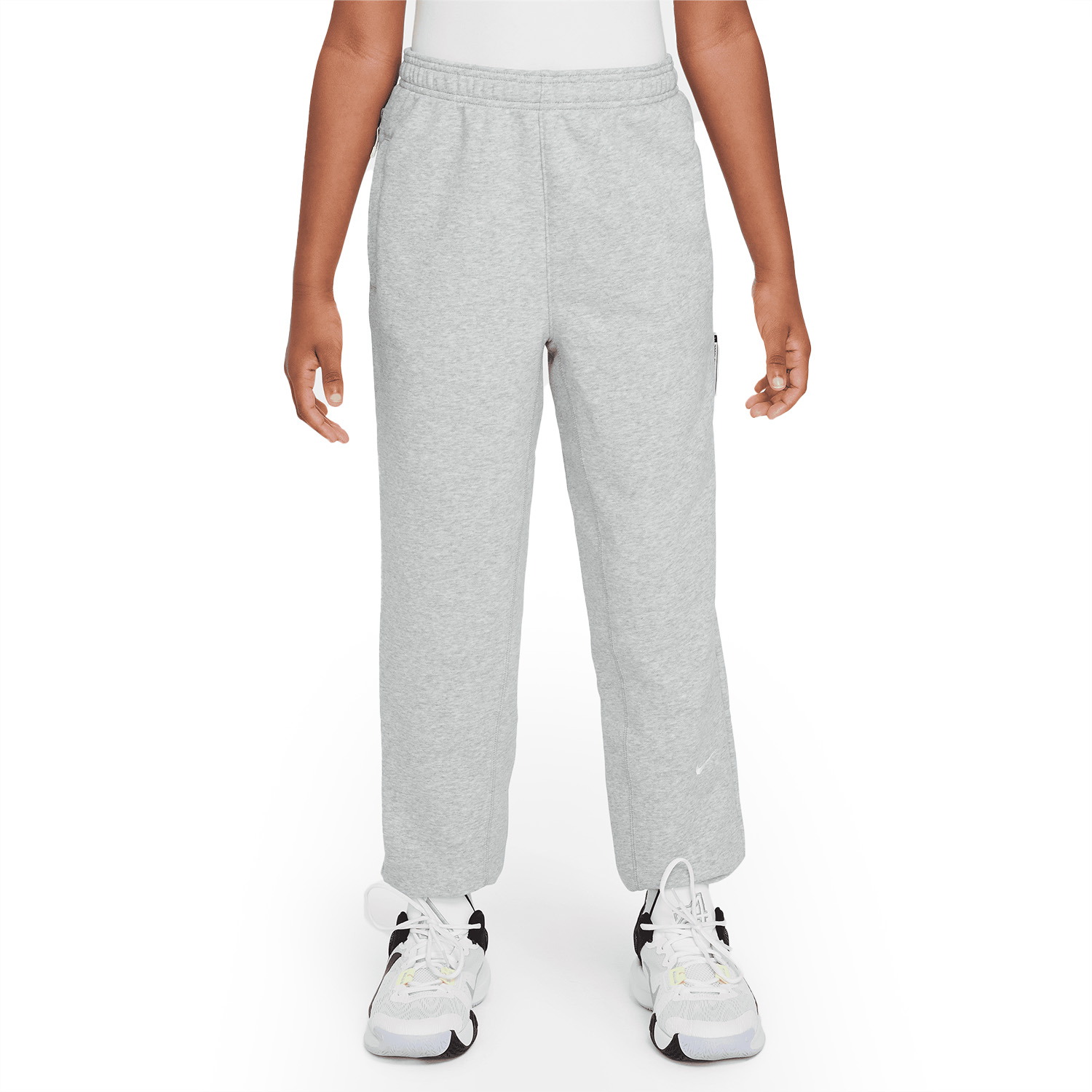 Nike Standard Issue Pantalones Niños - Light Smoke Grey/Heather/Pale Ivory
