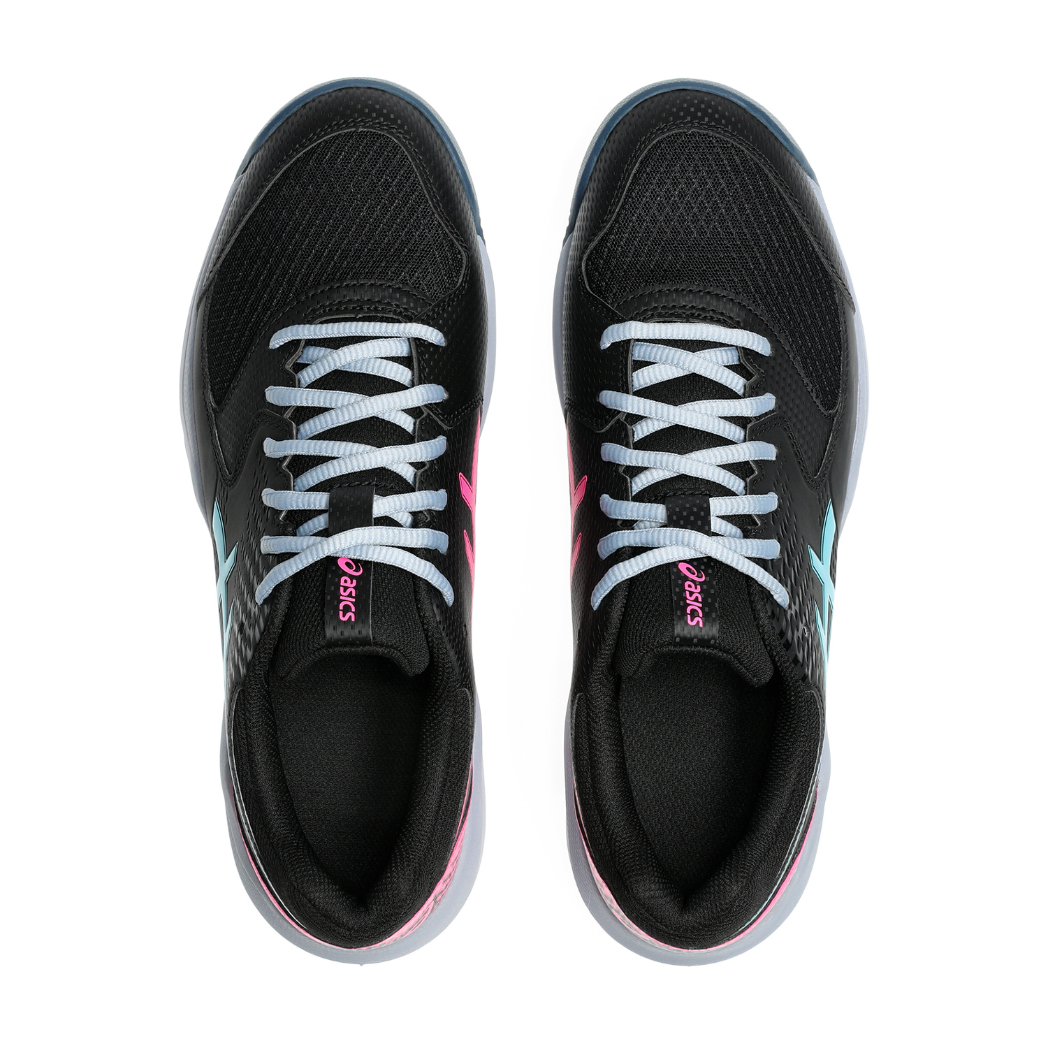 Asics Gel Dedicate 8 Padel Men's Padel Shoes - Black/Aqua